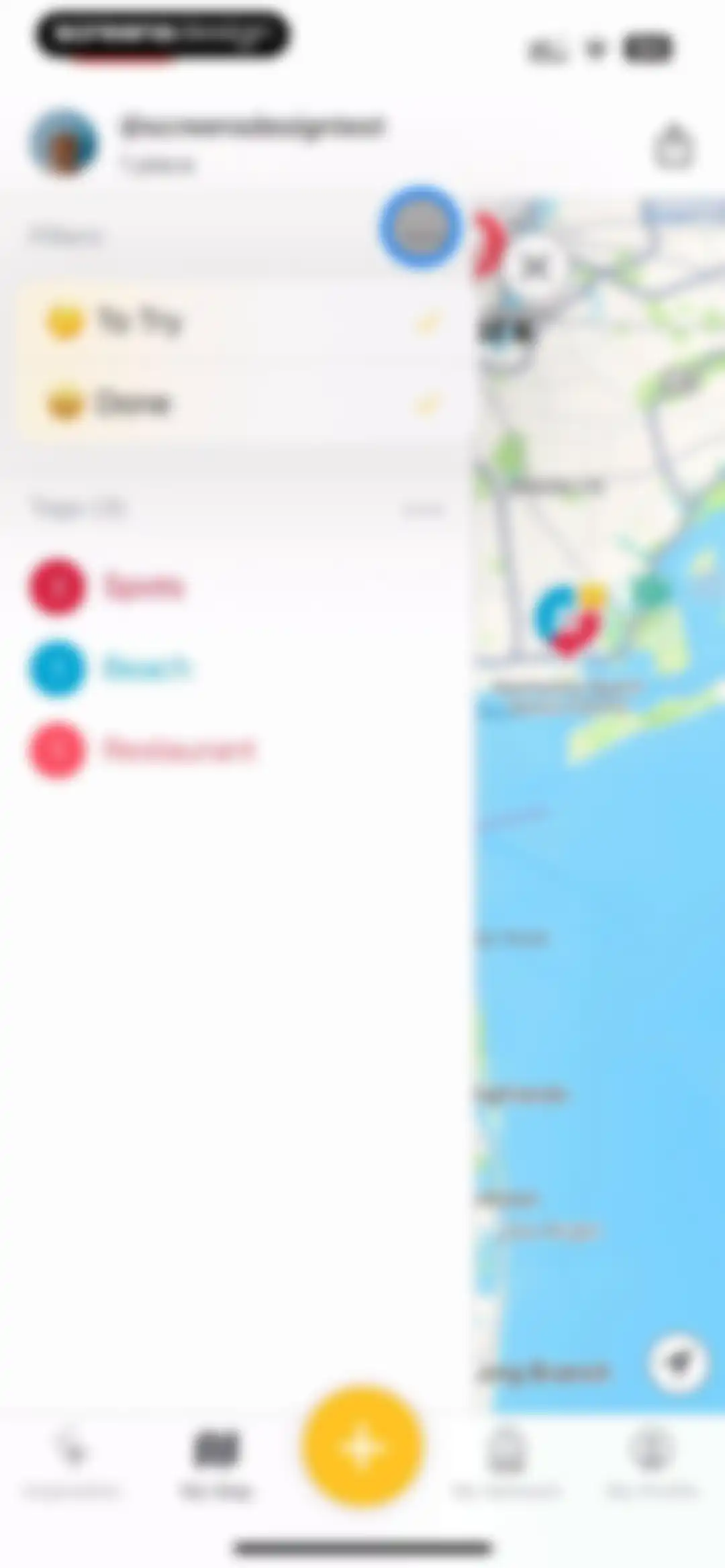 Mapstr – Save & Follow Places screen 69