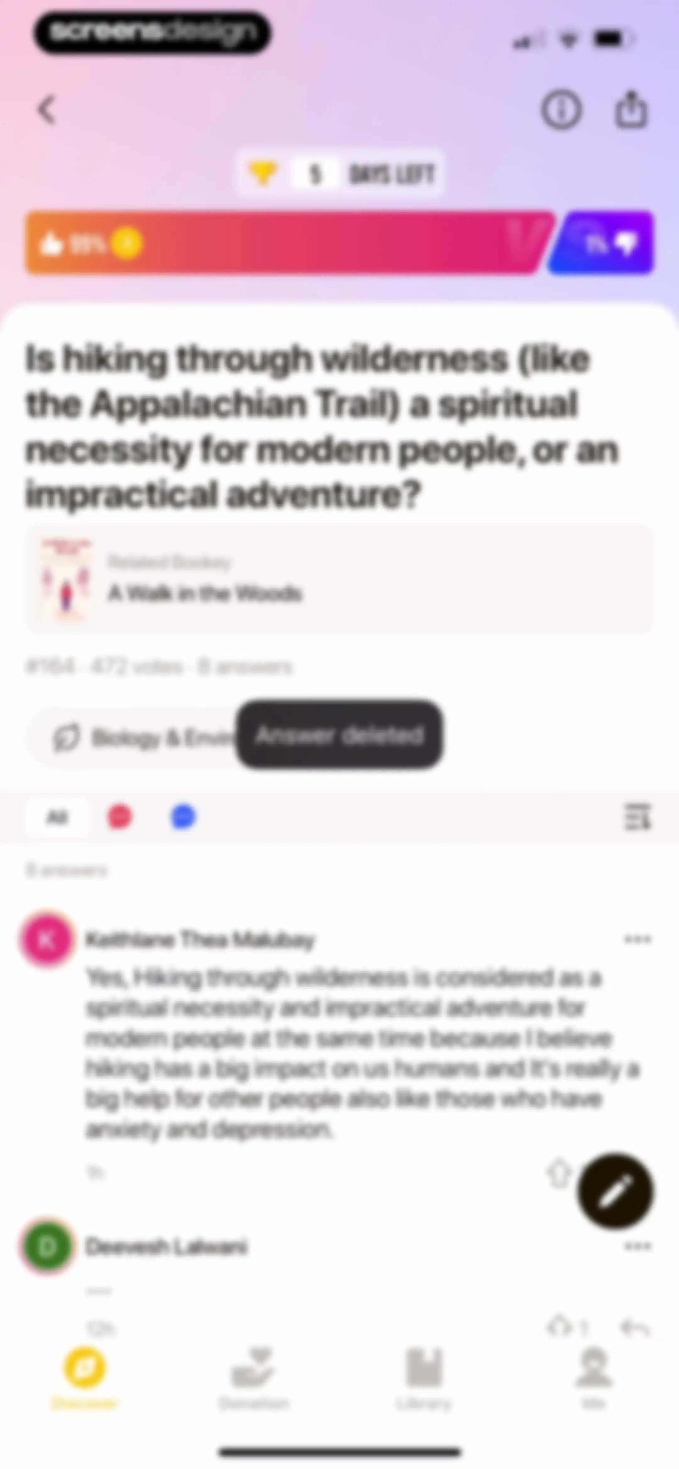 Bookey: Book Ideas for Growth screen 98