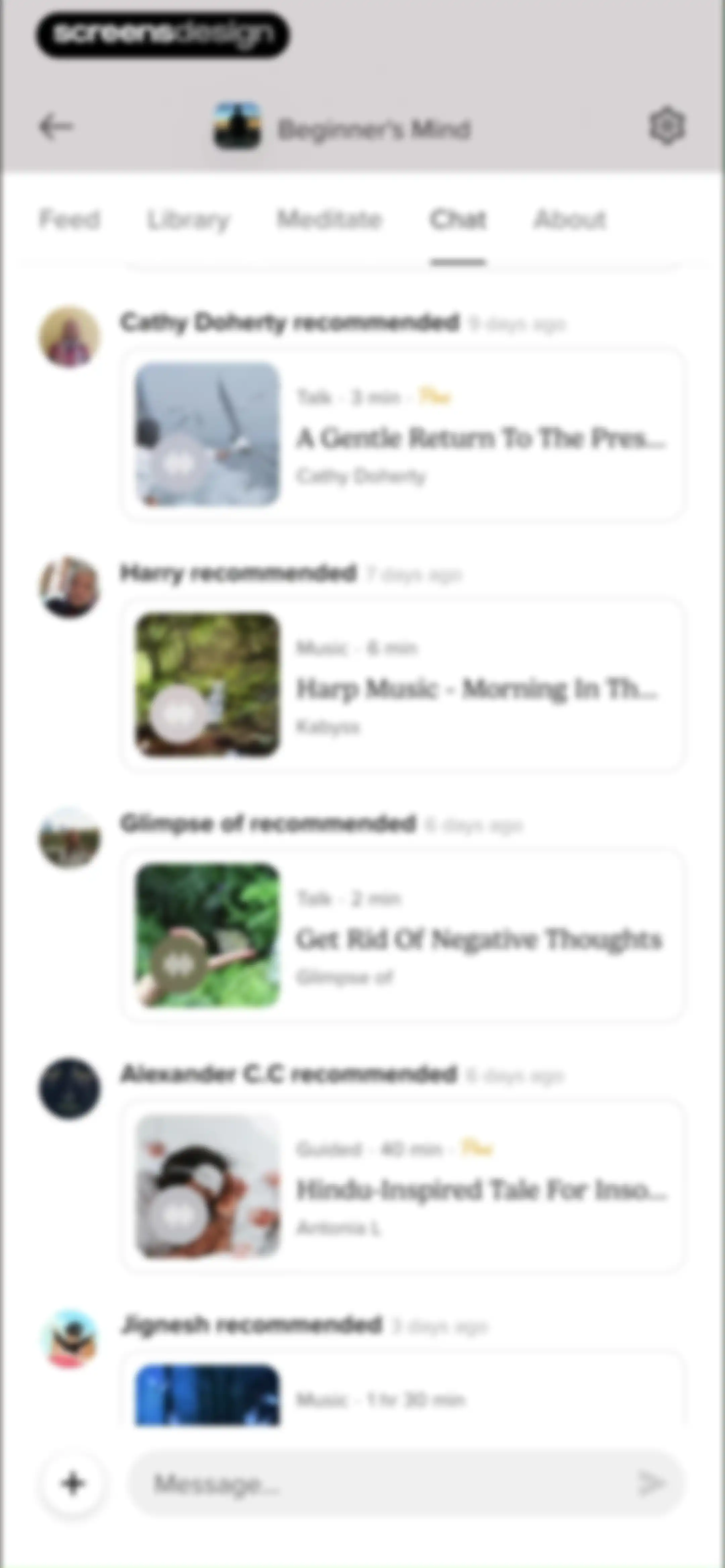 Insight Timer: Meditate, Sleep screen 232
