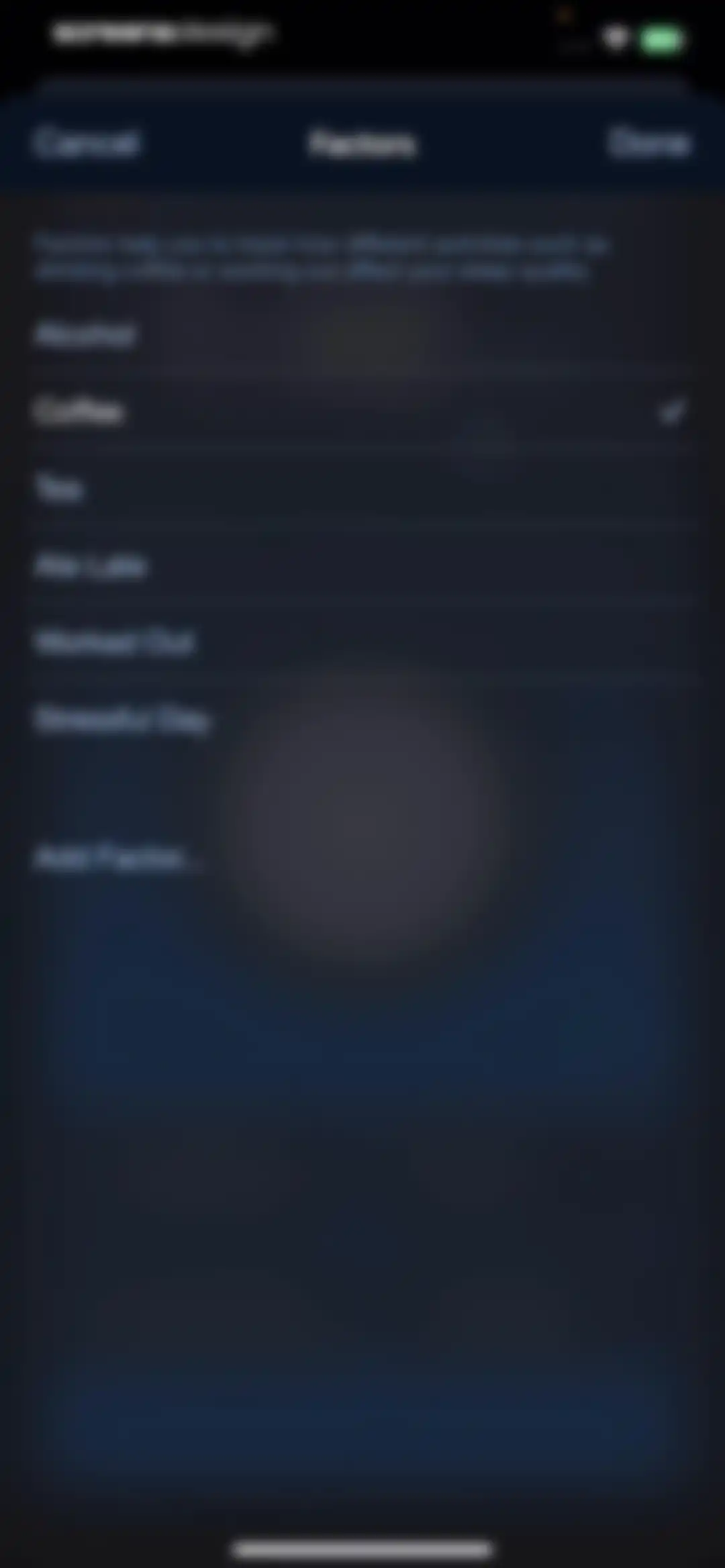 Noxogy Sleep Tracker screen 20