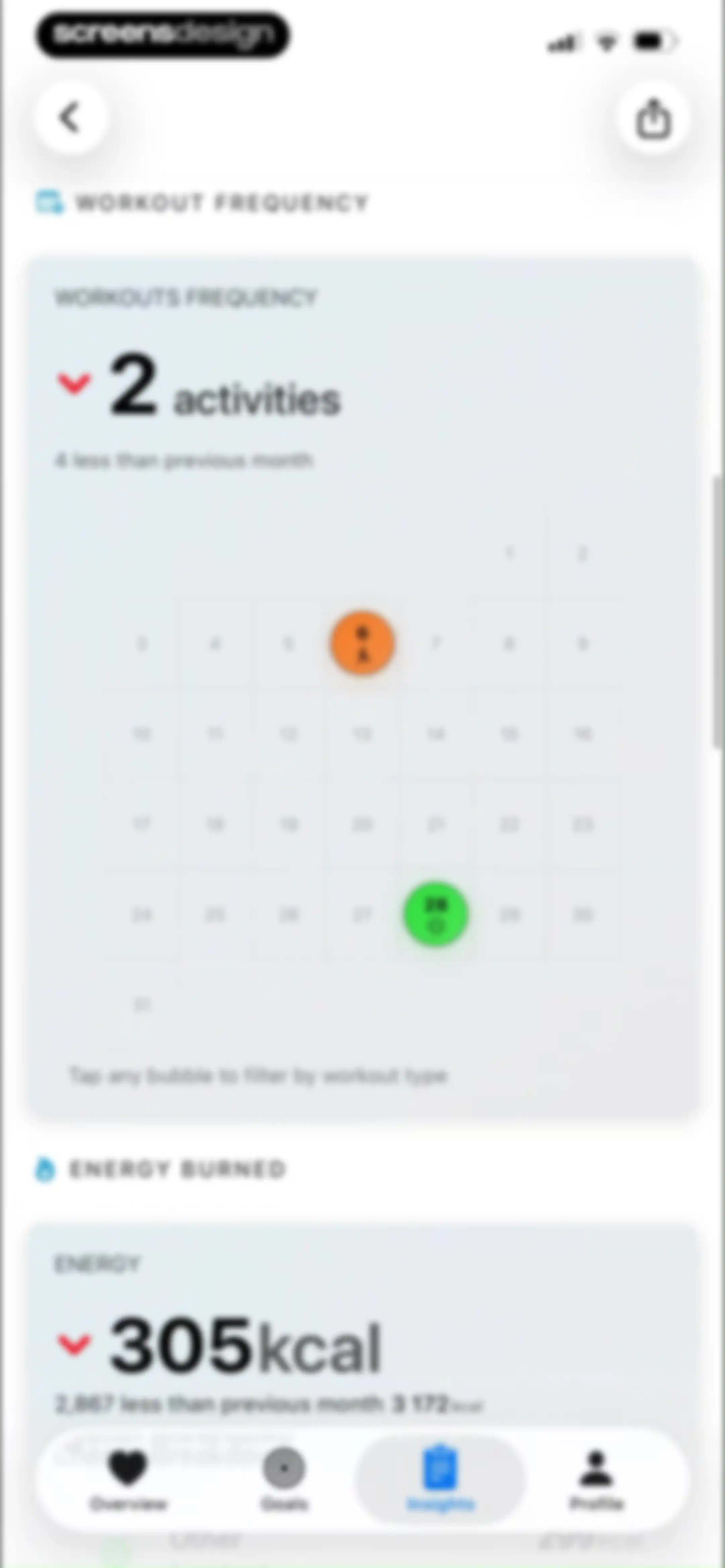 Livity: Sleep & Health Tracker screen 129