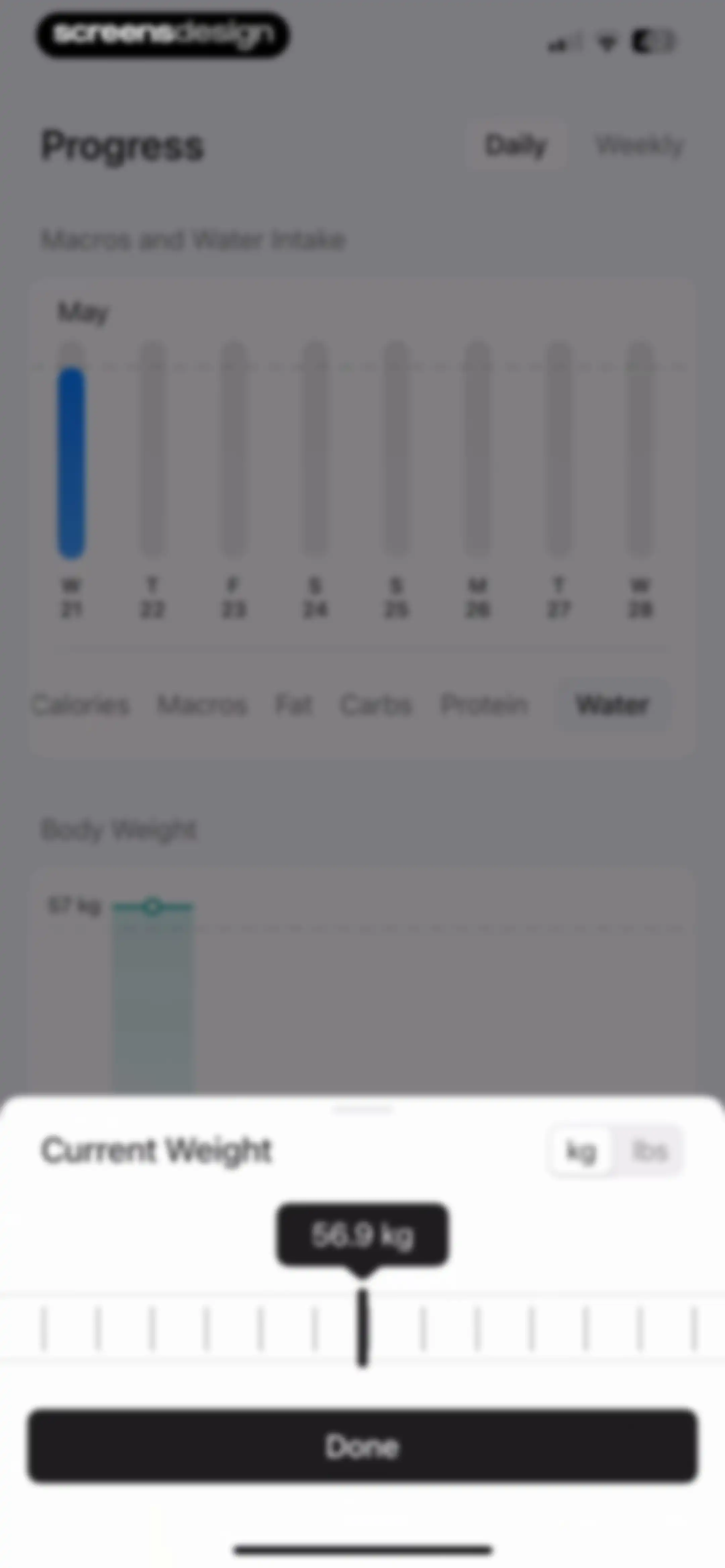 Diet & Food Tracker: EatWell screen 87