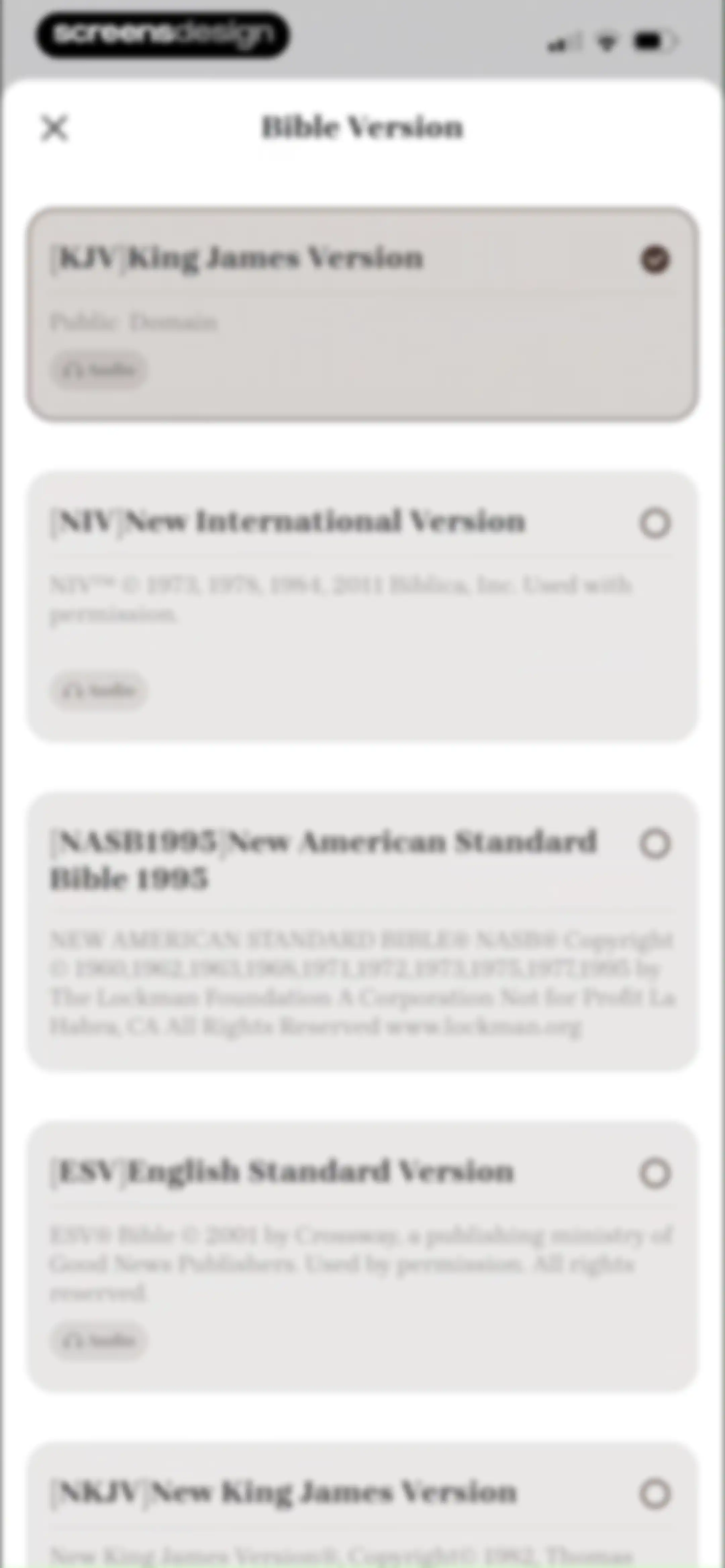Bible Note: Sermon Notes screen 125