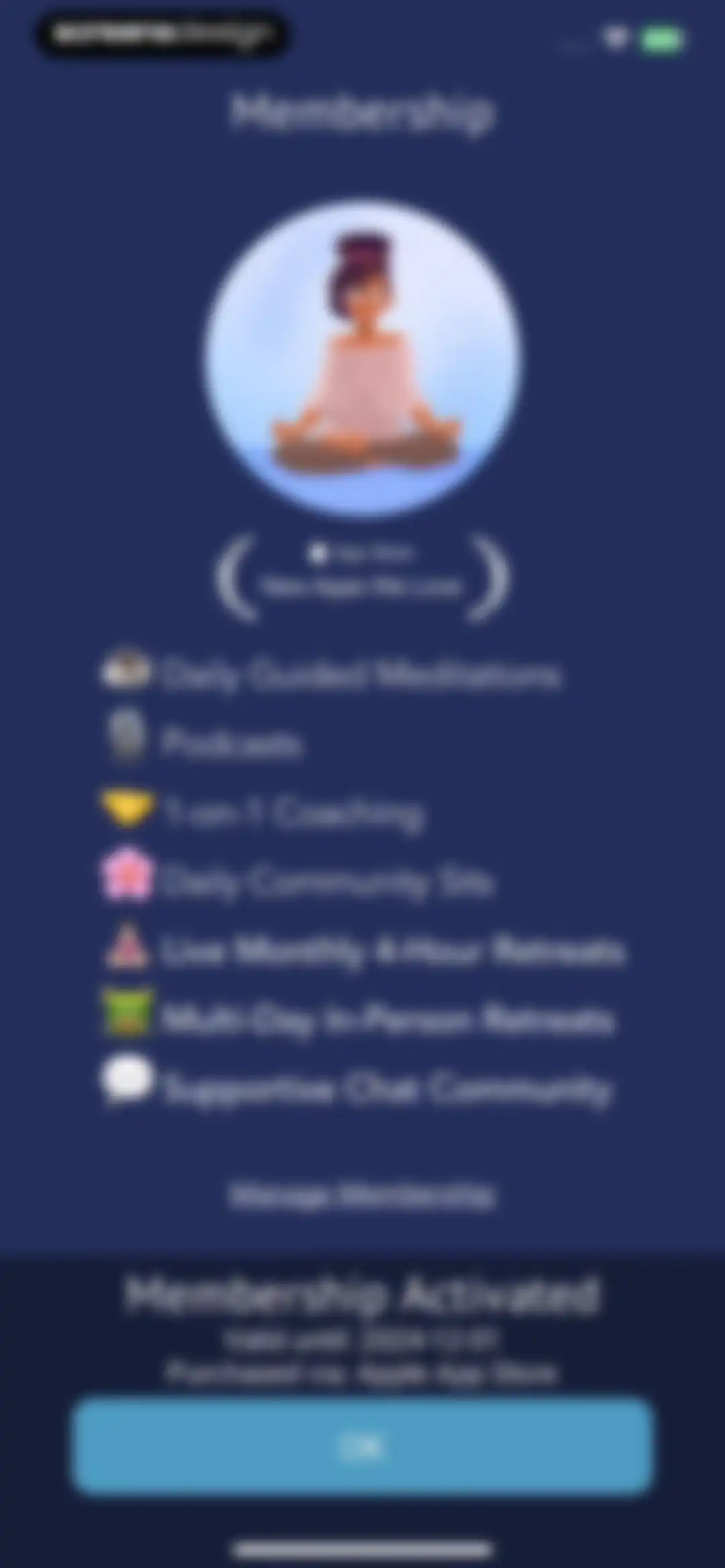 Brightmind Meditation screen 60