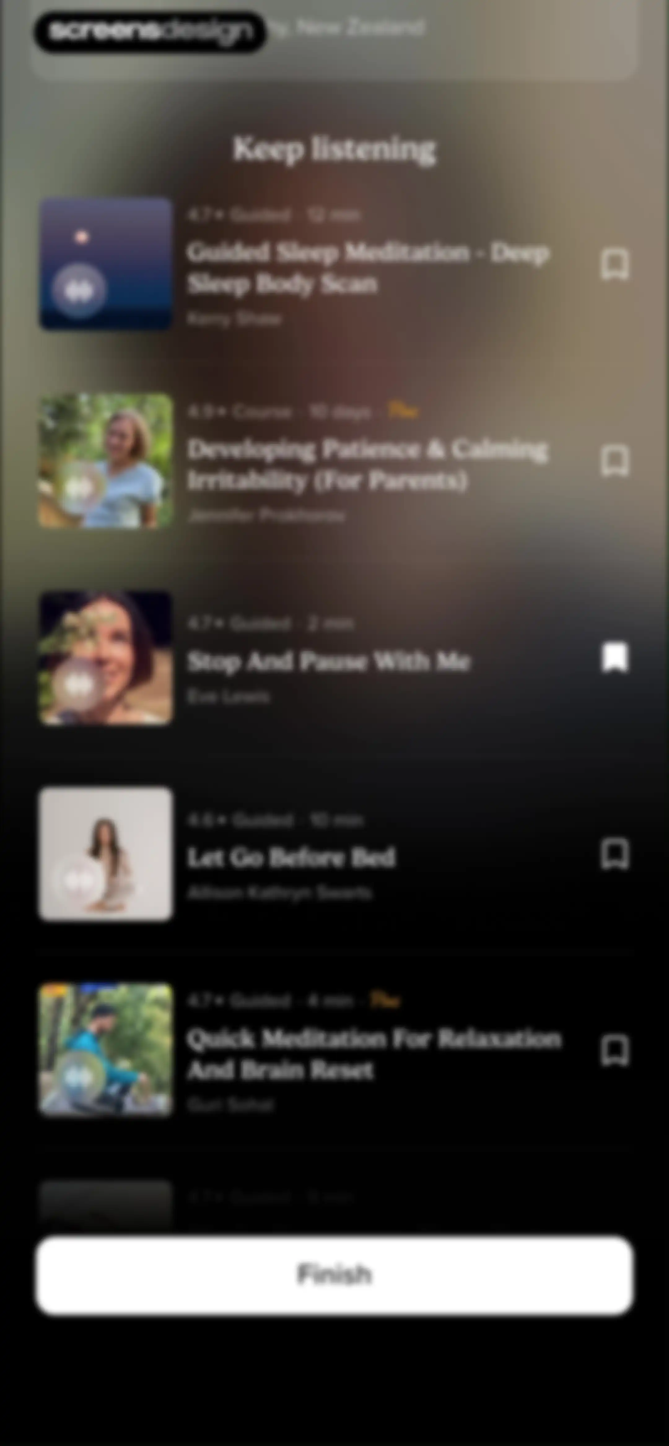 Insight Timer: Meditate, Sleep screen 91