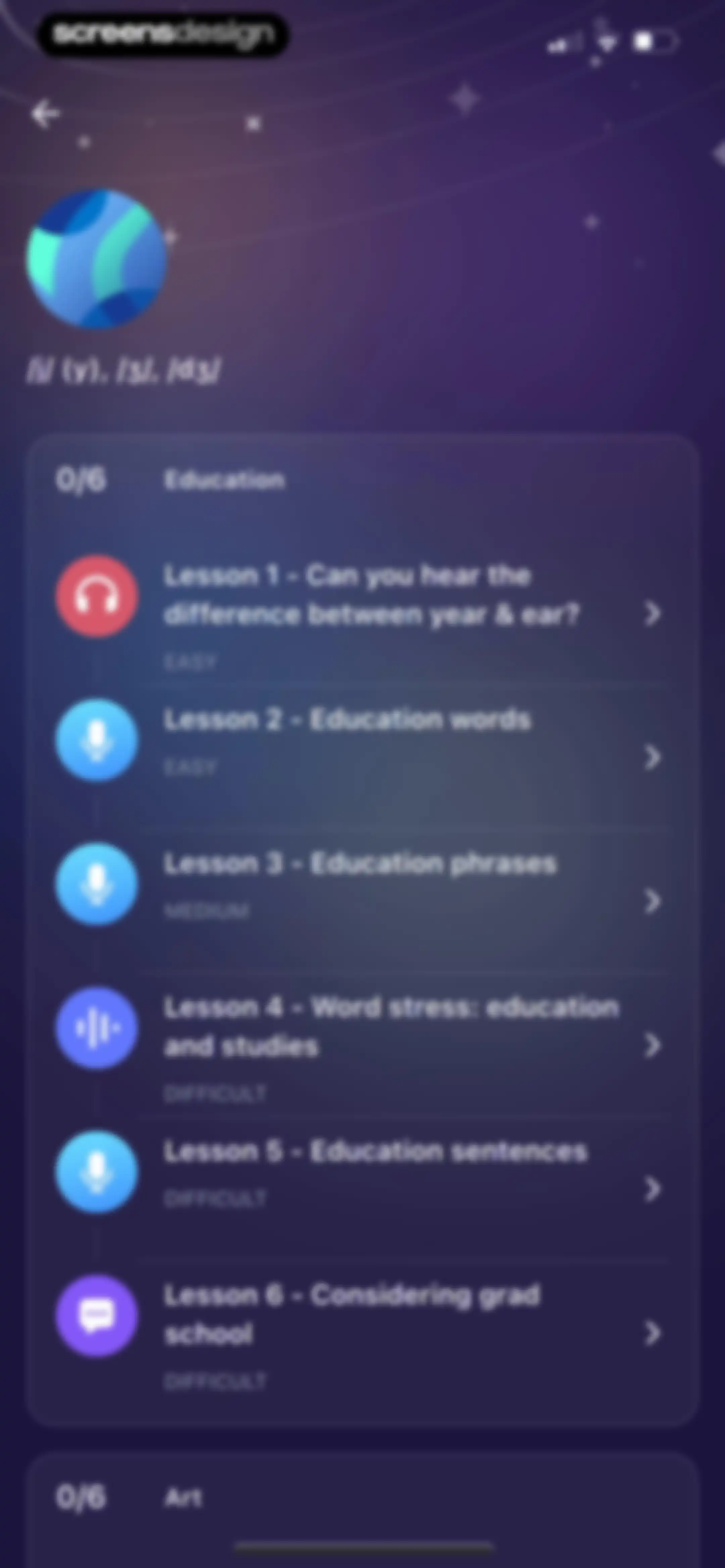 ELSA Speak - English Learning screen 67