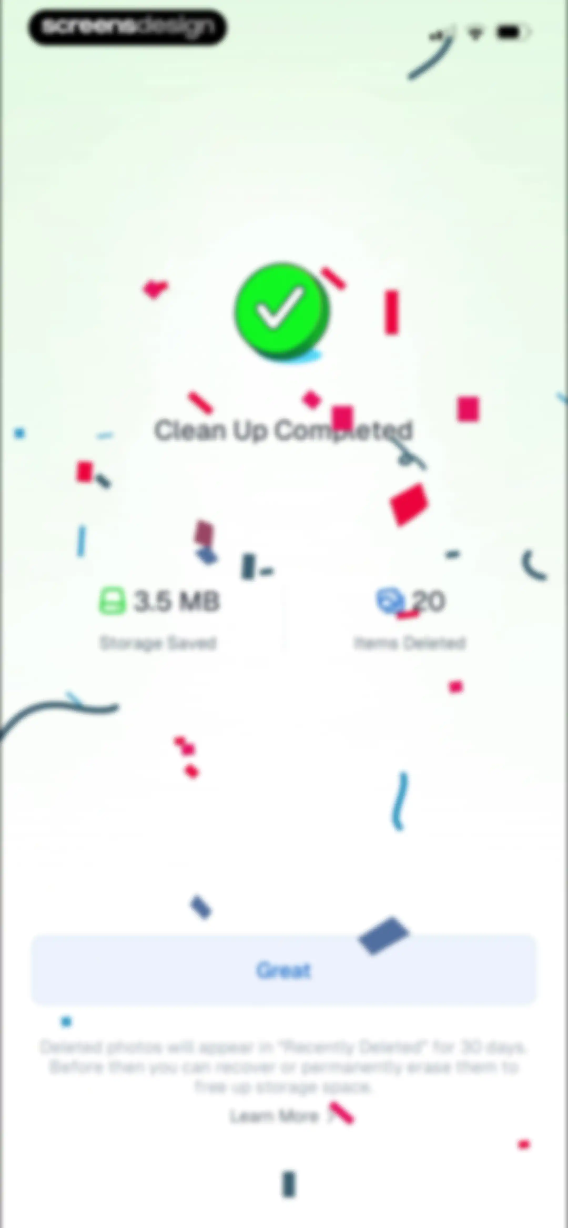 True Cleaner - Cleanup Storage screen 107