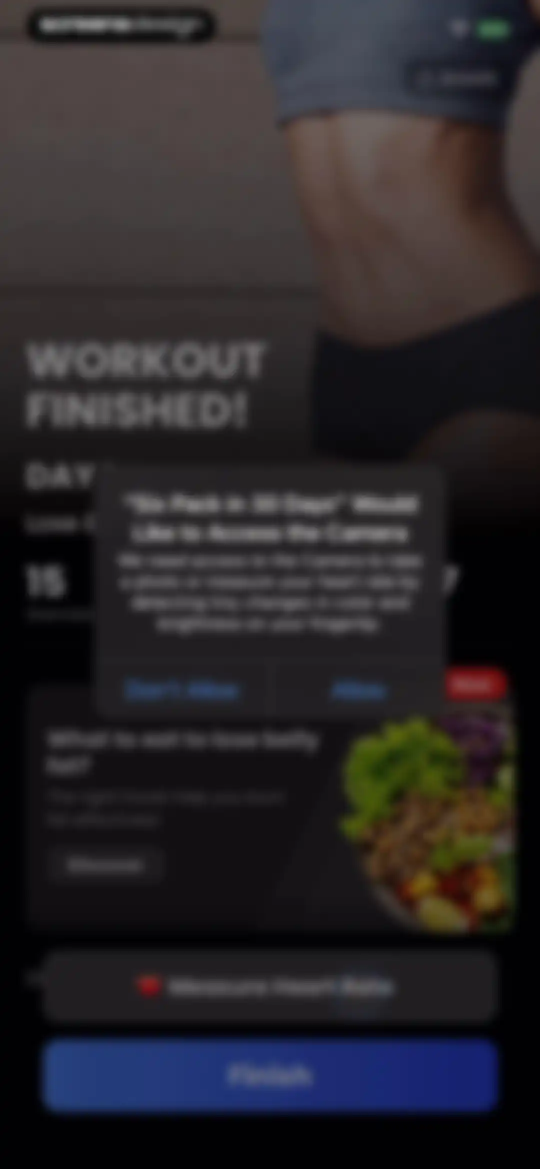 Six Pack in 30 Days - 6 Pack screen 61