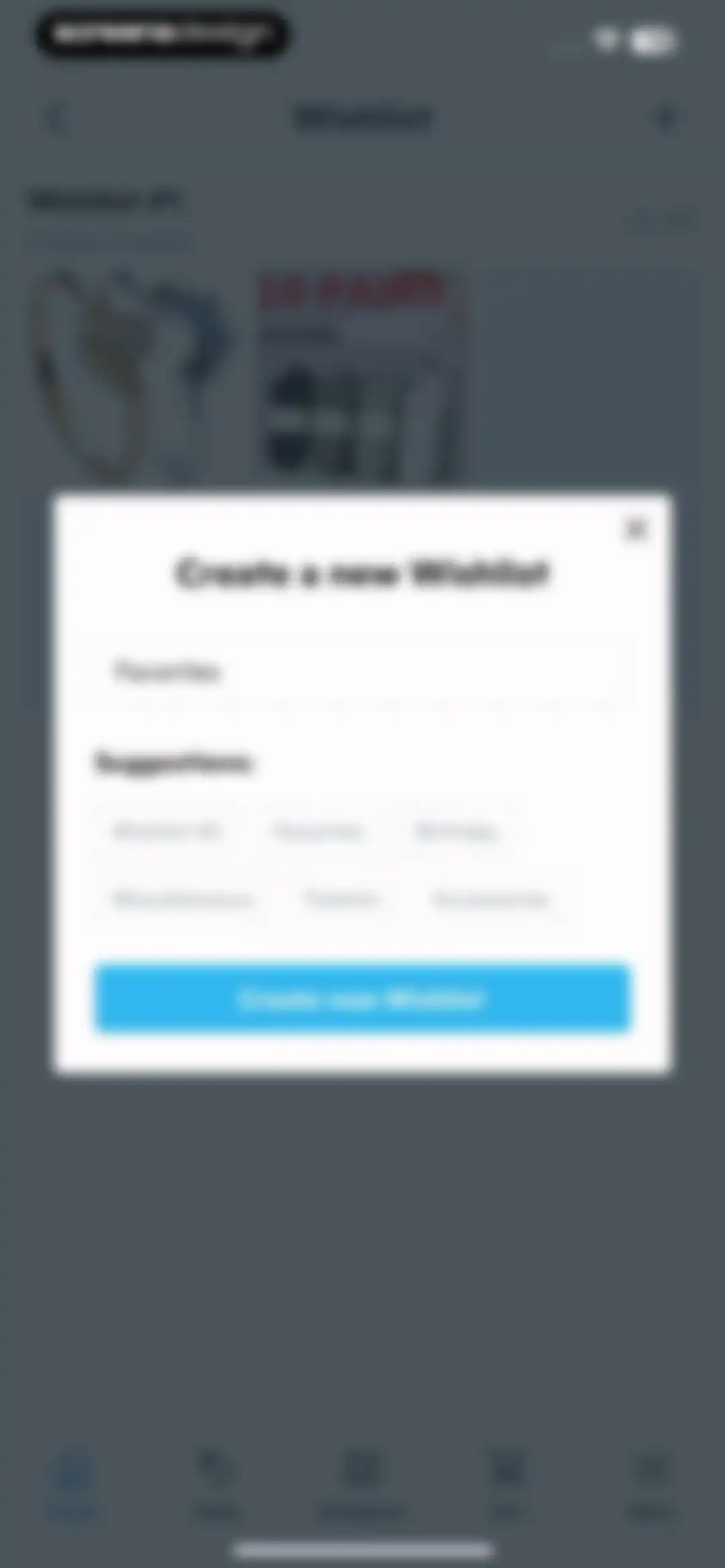 Wish: Shop and Save screen 43