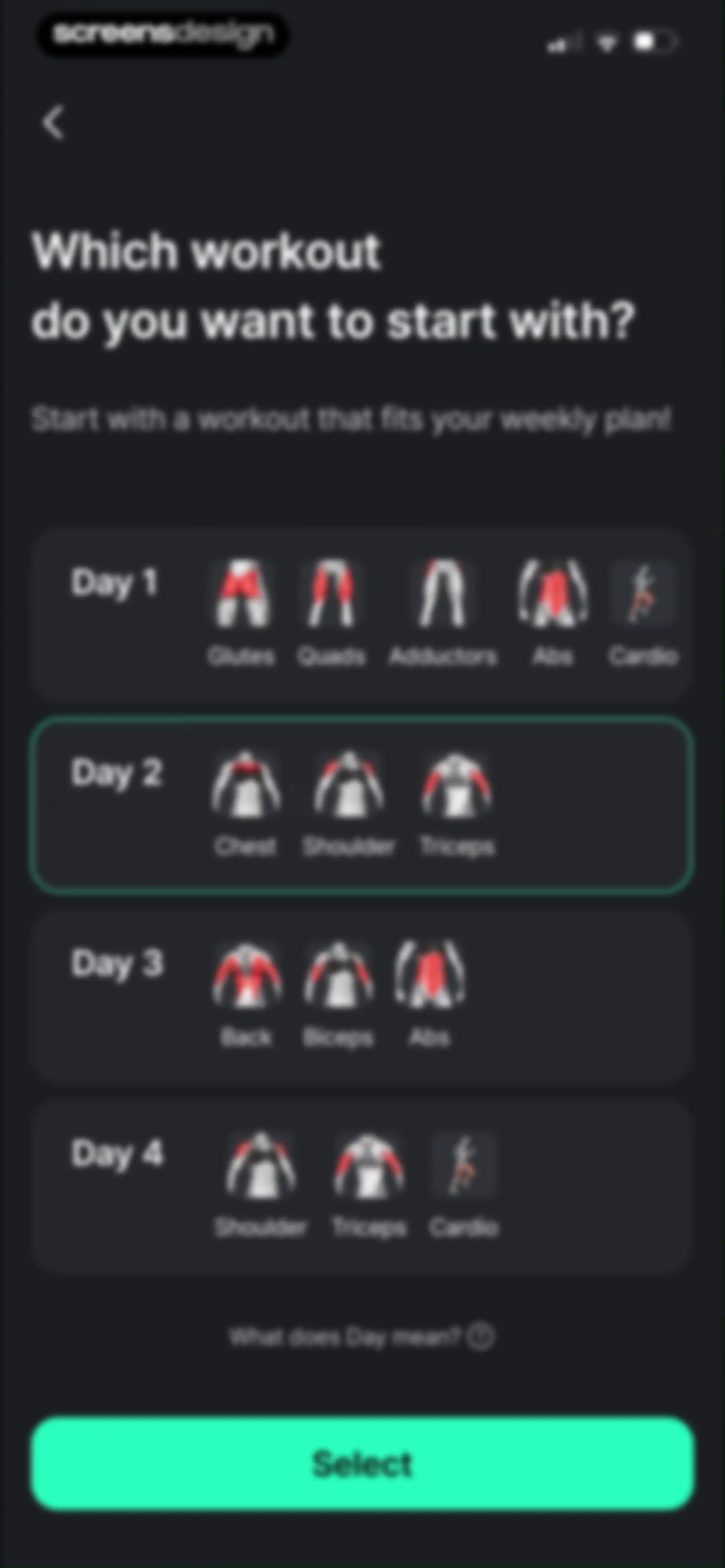 Planfit AI Gym Workout Planner screen 60