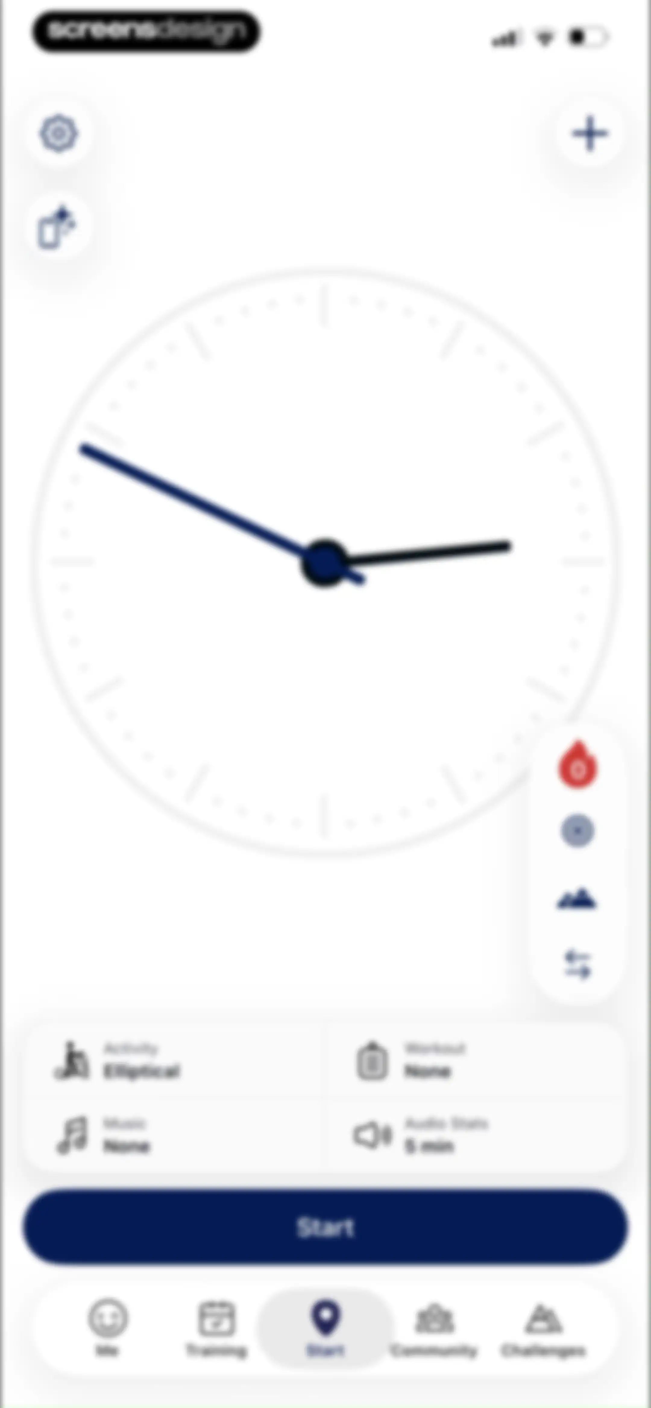 ASICS Runkeeper—Run Tracker screen 143