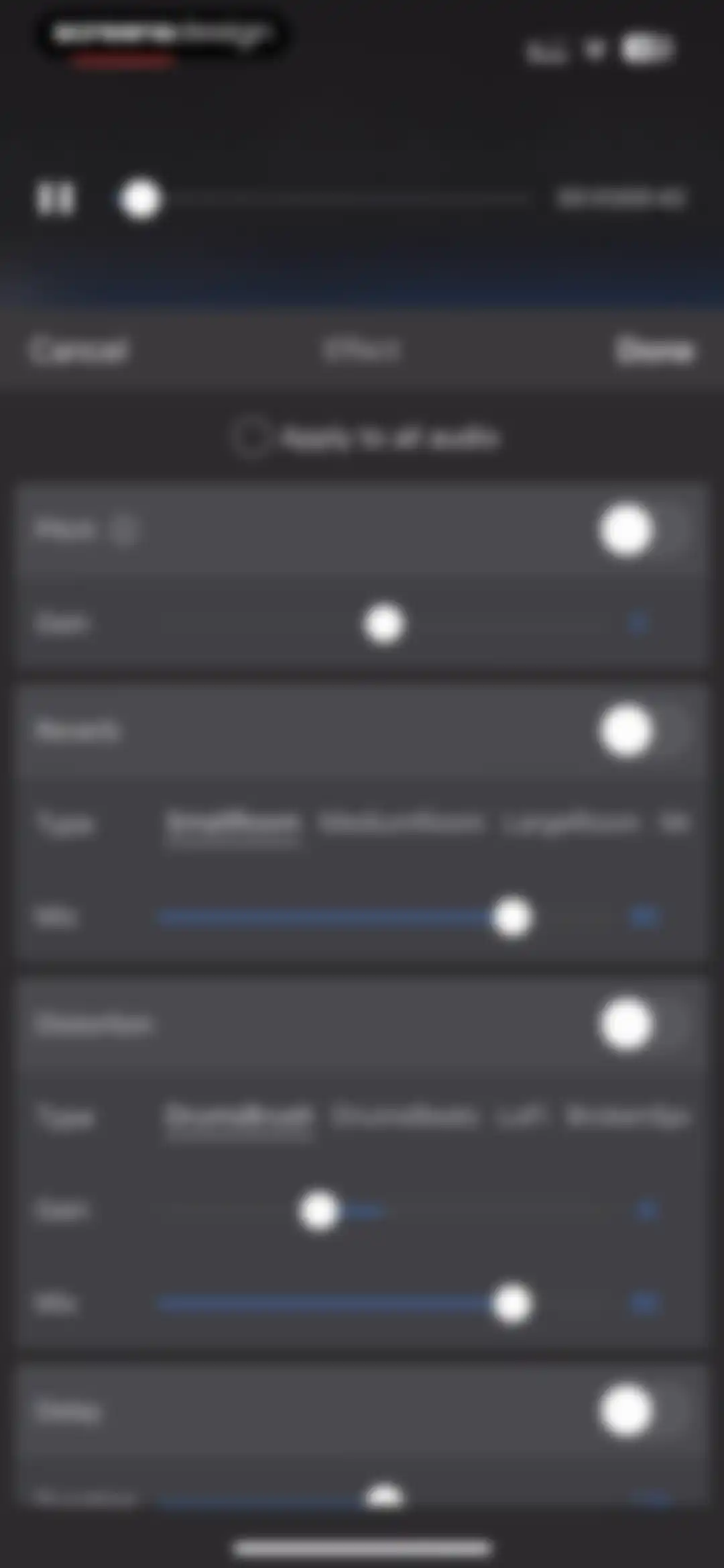 Audio Editor - Music editor screen 16