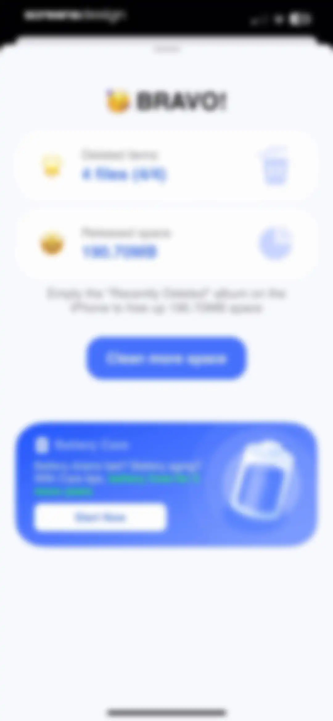 Strong Cleaner: Free up space screen 41