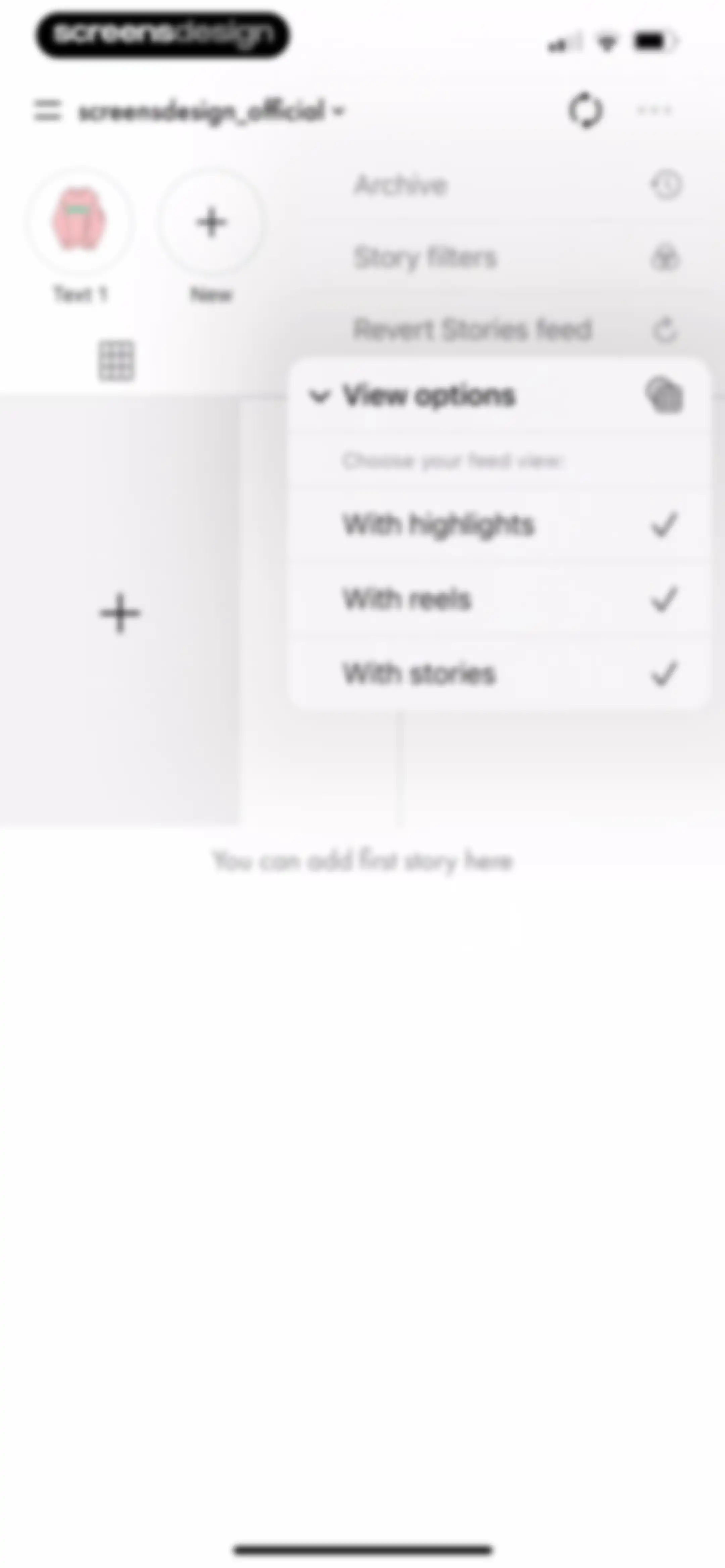 Layout for Instagram・Inpreview screen 55