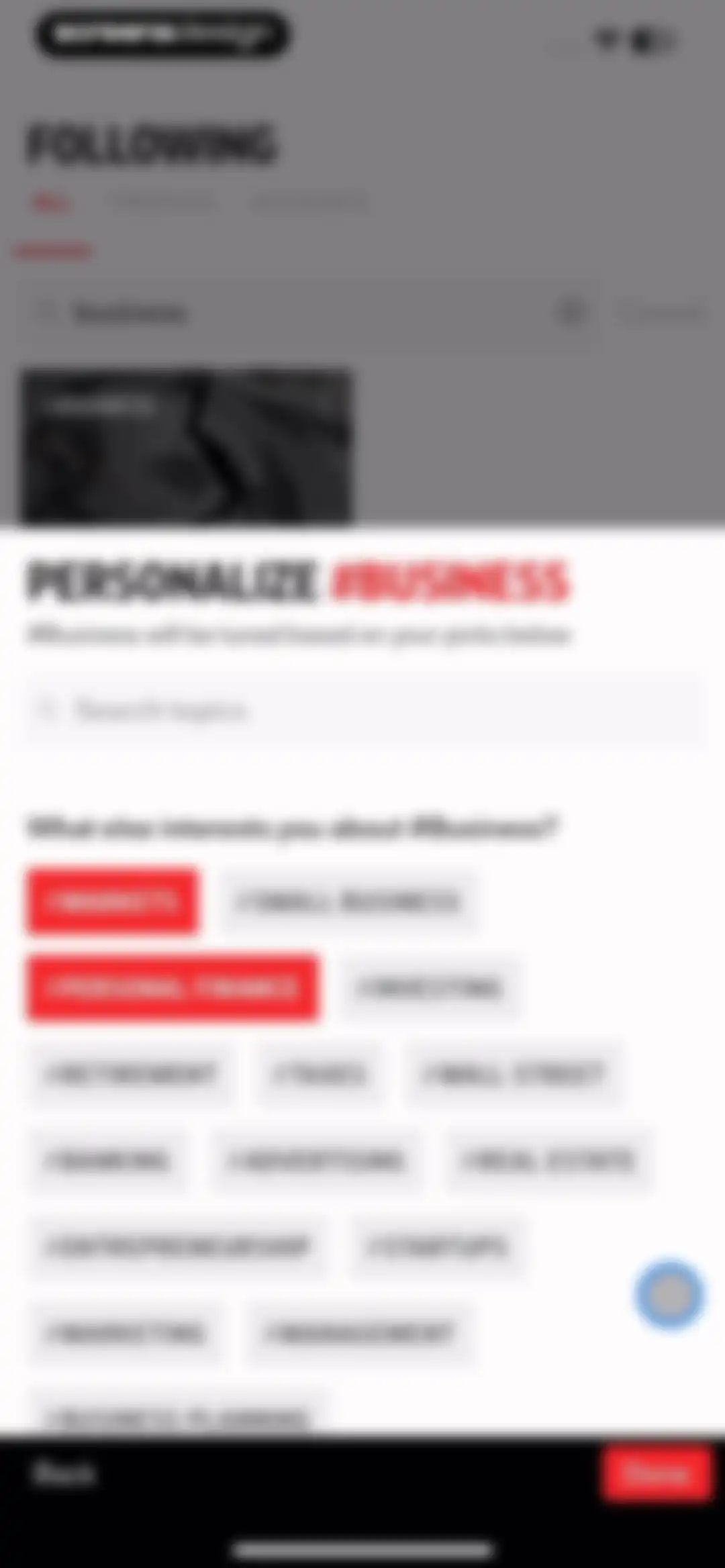 Flipboard: The Social Magazine screen 92