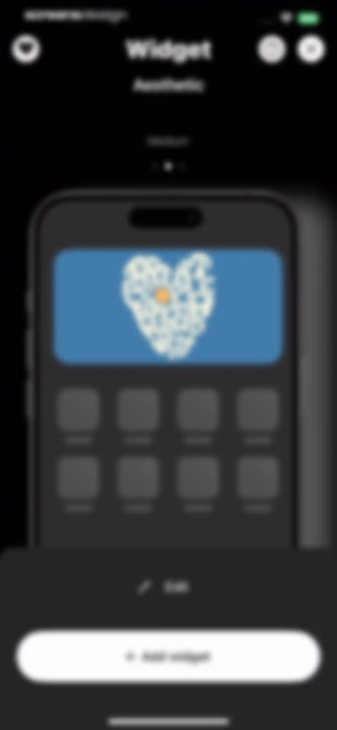 Aesthetic: App icons & Widgets screen 51