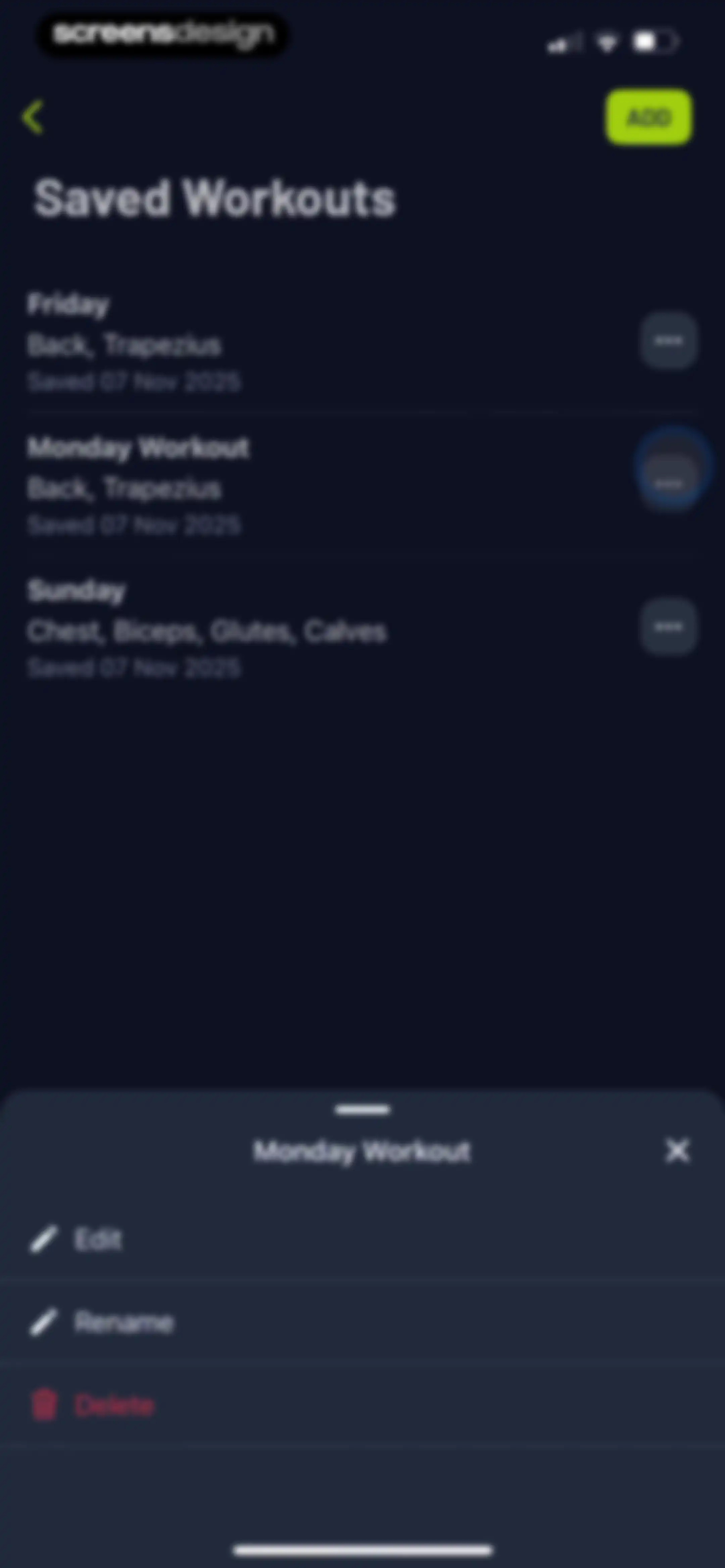 Personal Trainer: Gravl screen 100