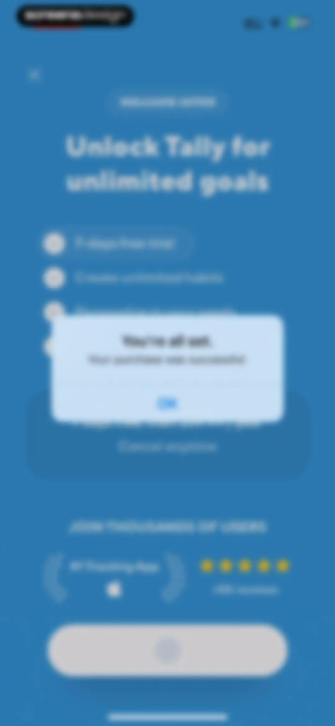 Tally: The Anything Tracker screen 31