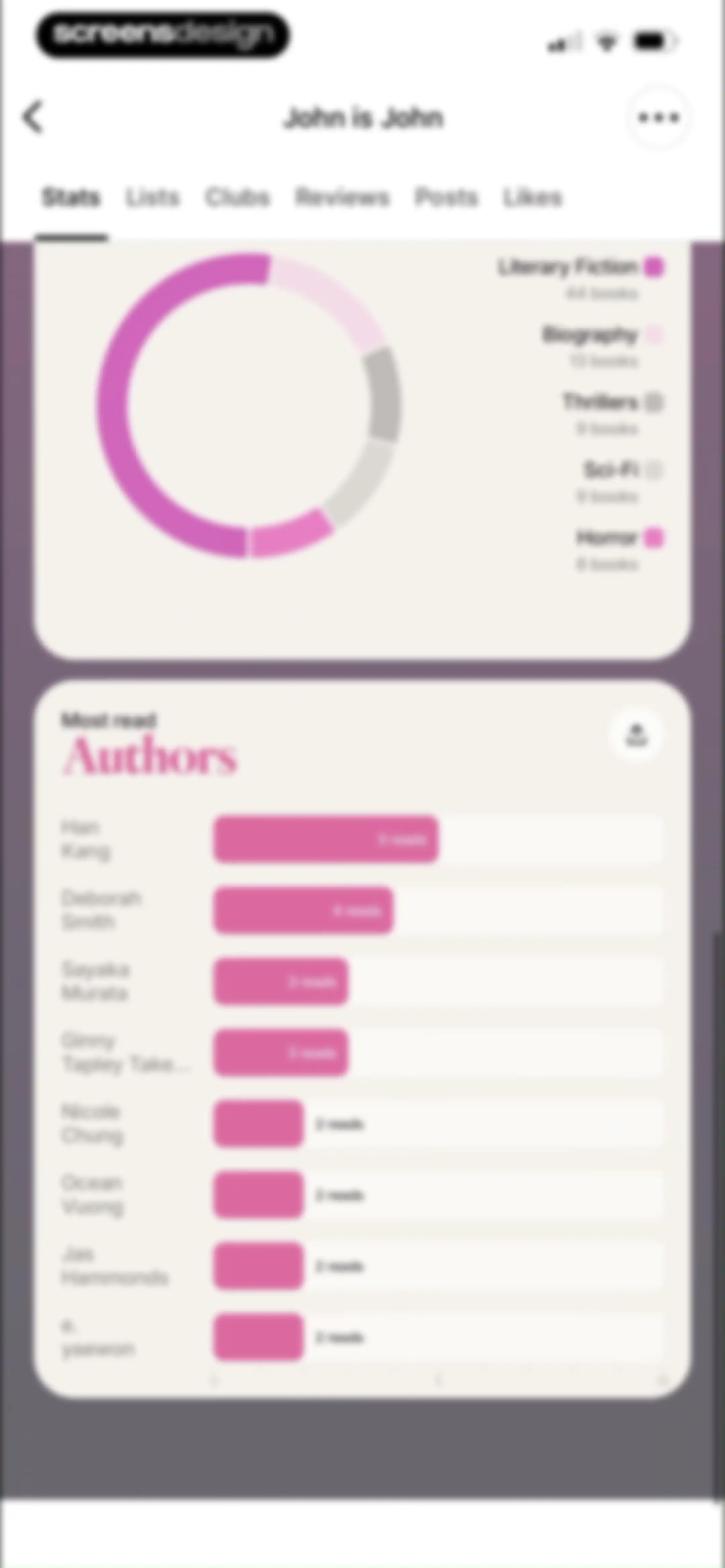 Fable: Track & Discuss Books screen 101