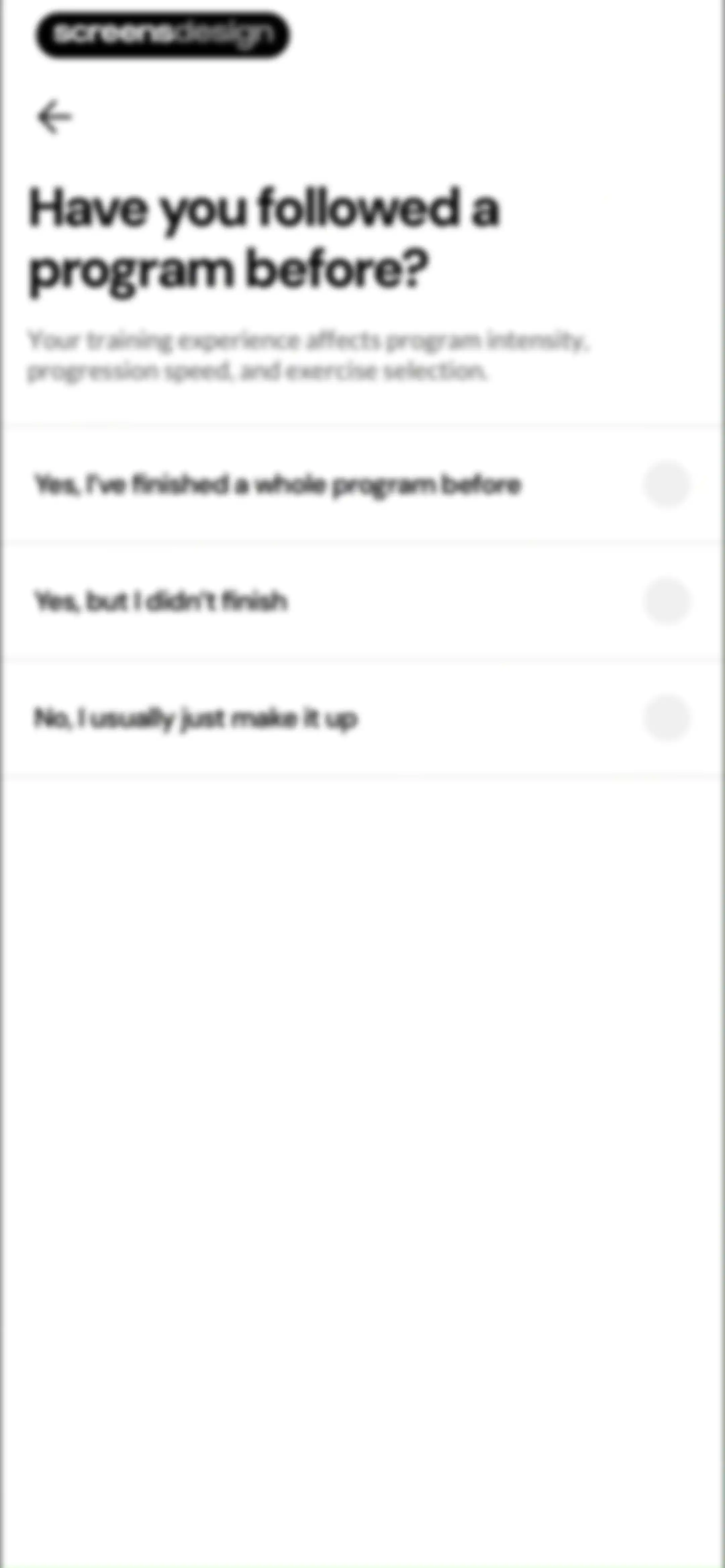 Boostcamp: Workout Programs screen 13
