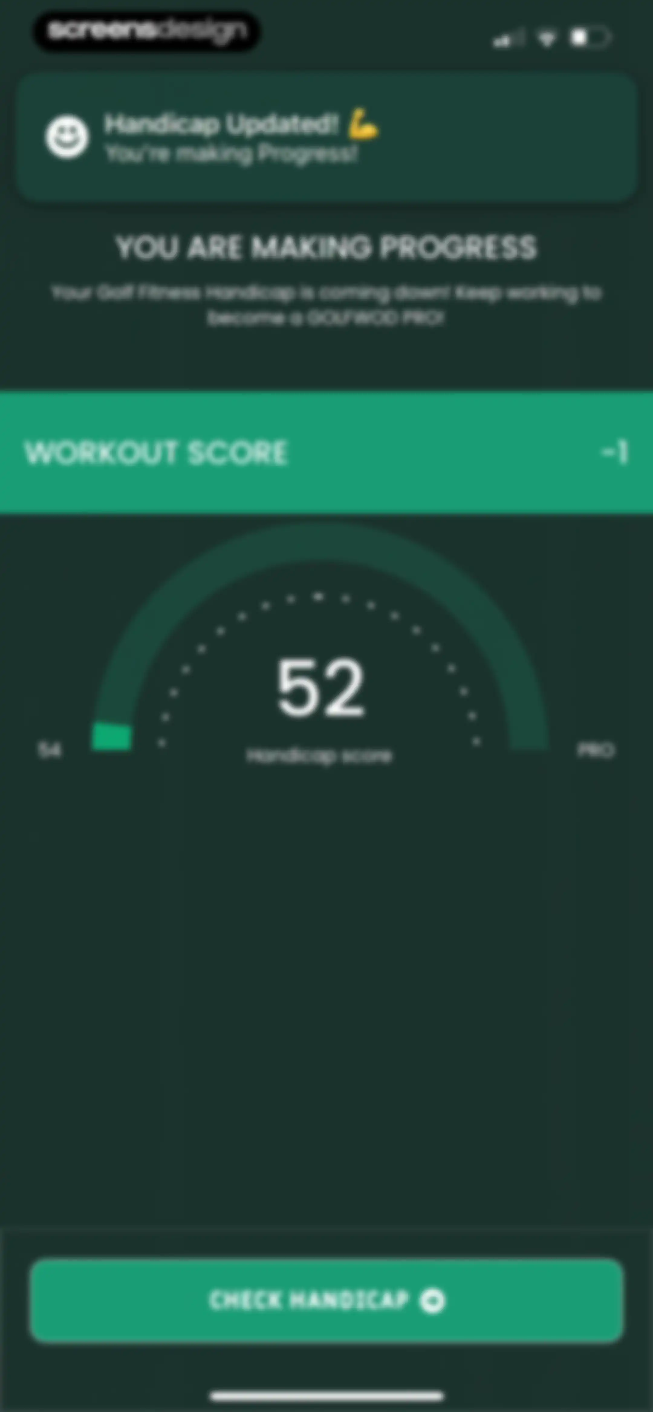 DRVN - Golf & Gym Workouts screen 87