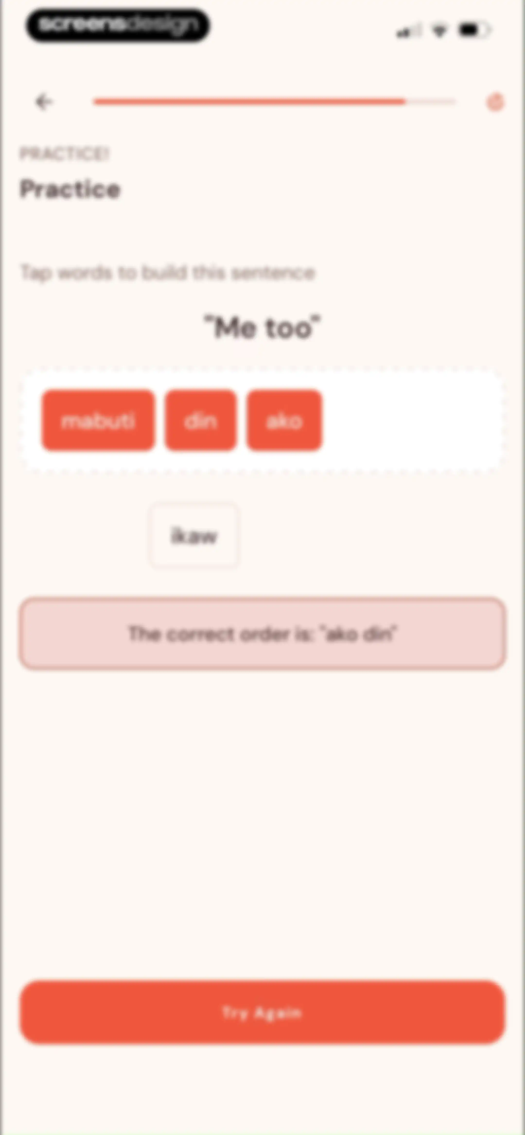 Tahanan: Learn Tagalog screen 84