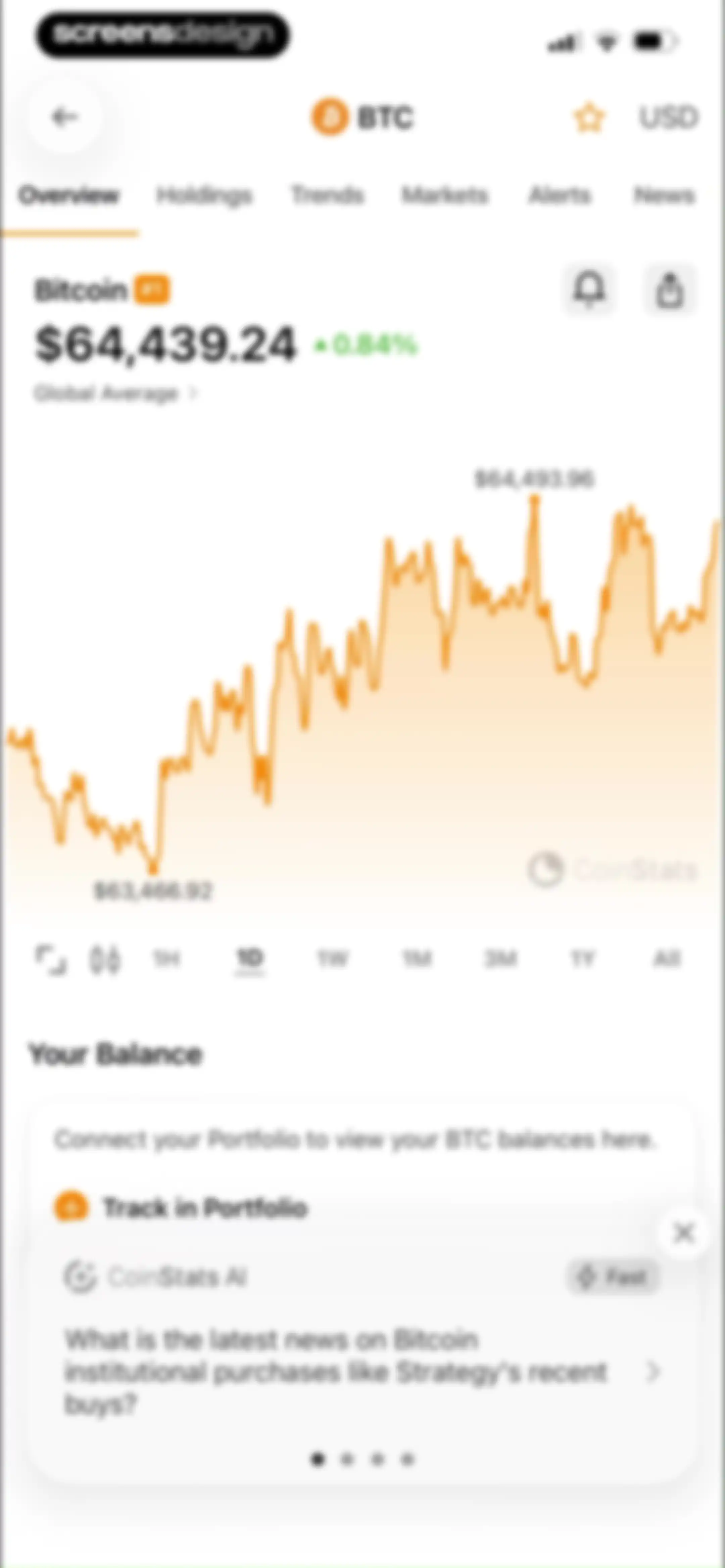 CoinStats: Crypto Portfolio screen 24