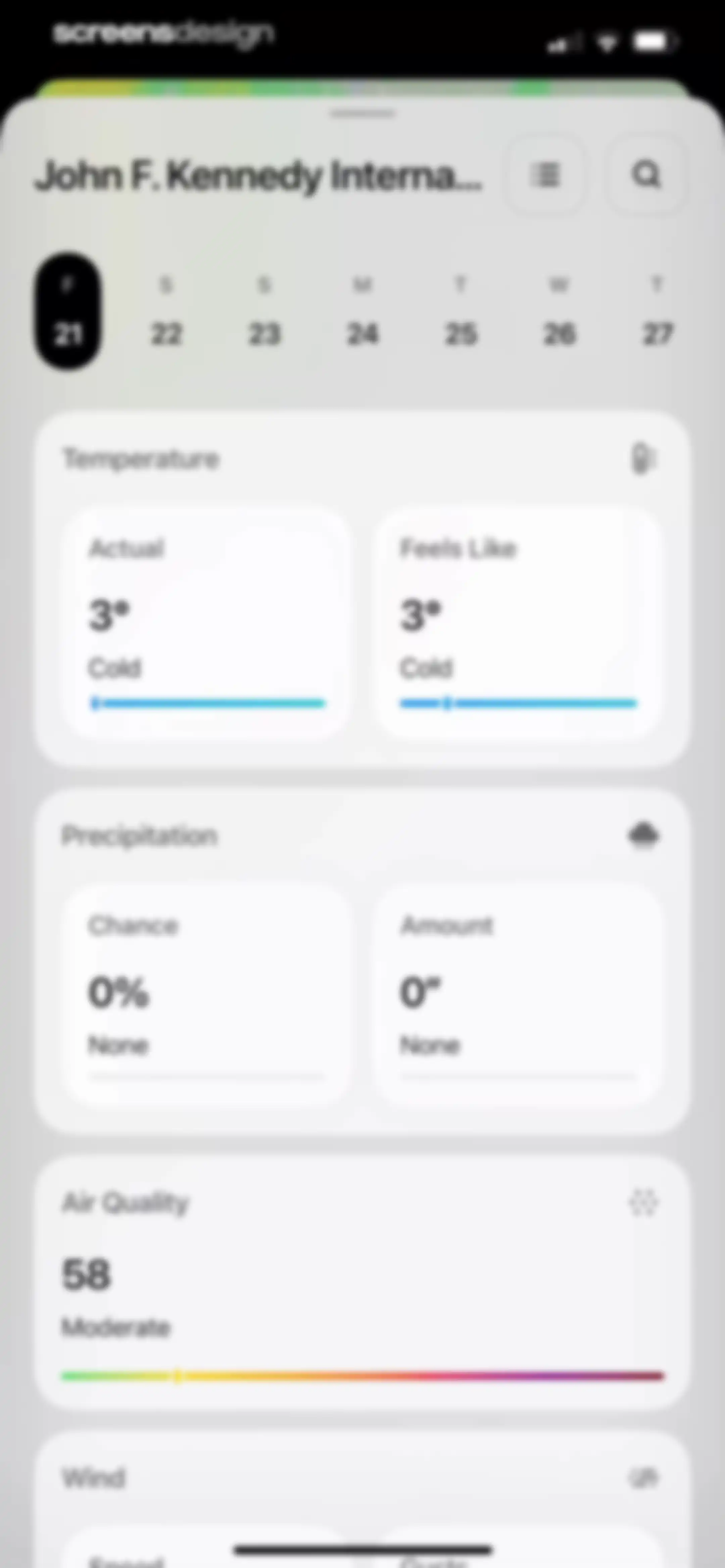 Element: Weather Radar screen 78
