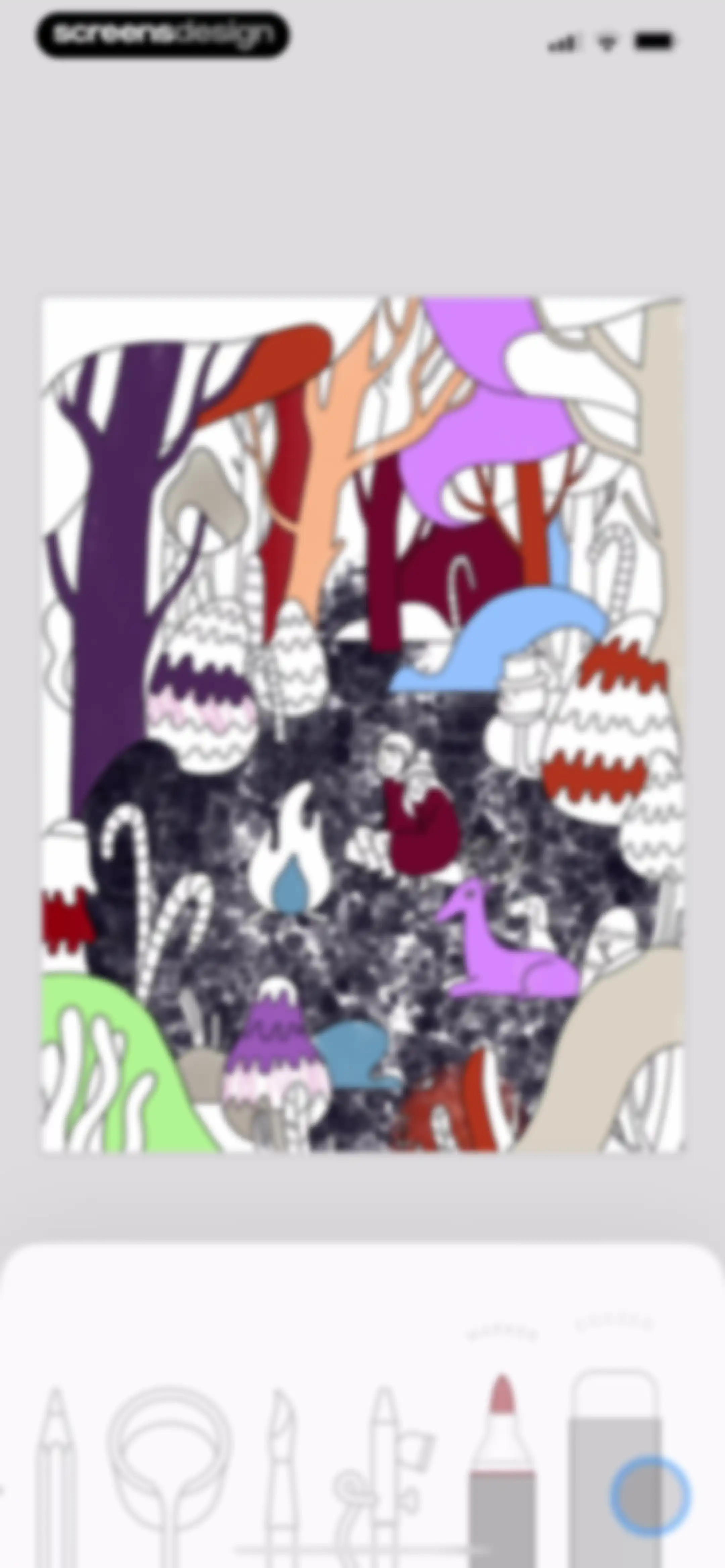 Lake: Coloring Book for Adults screen 52