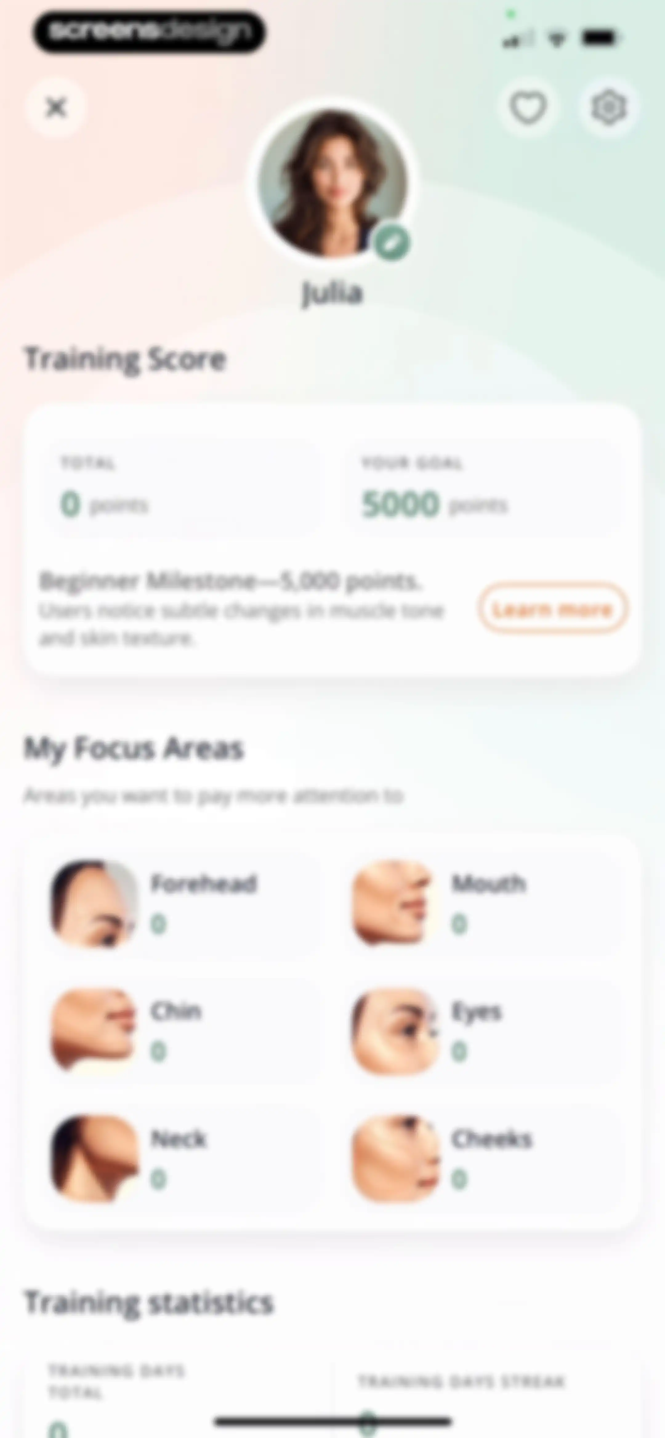 Luvly: Face Yoga Exercises screen 182