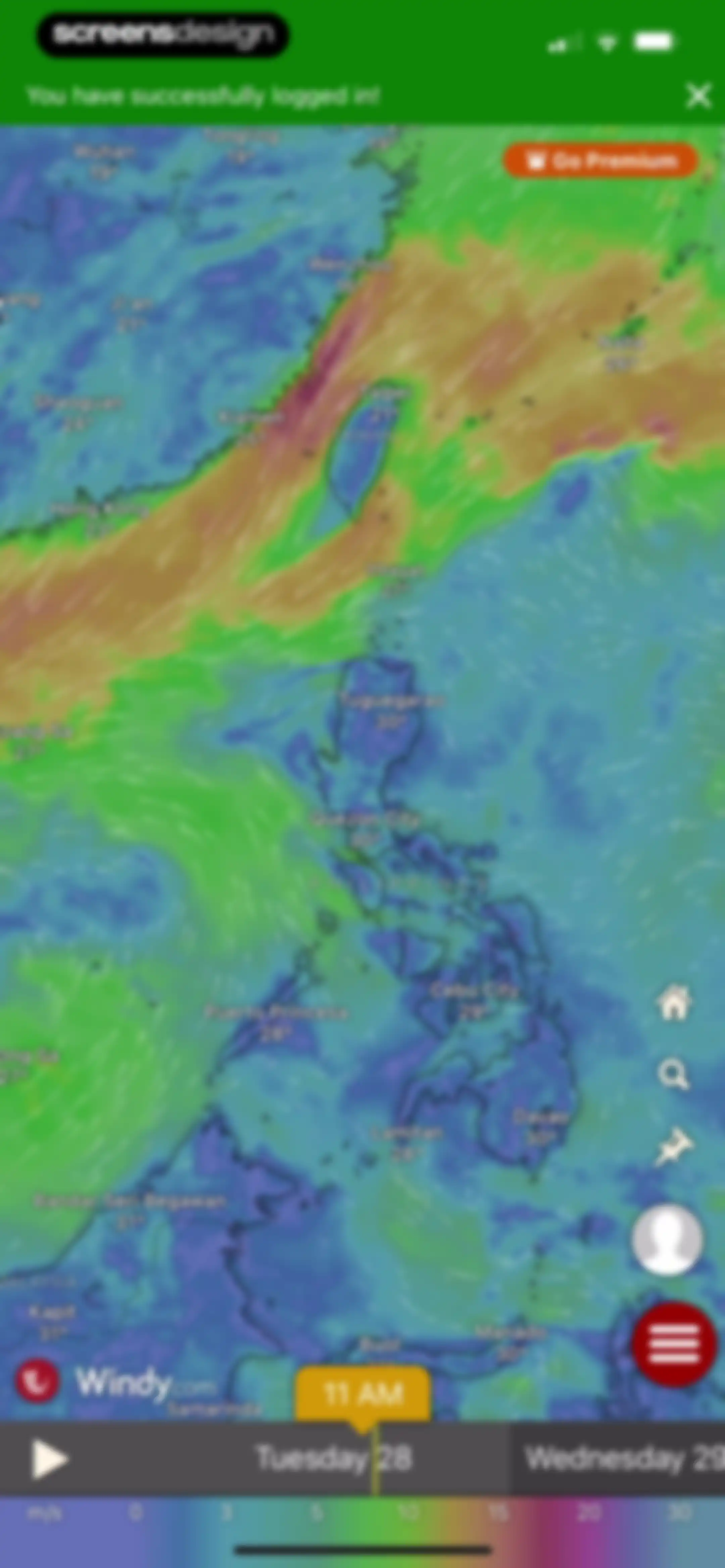 Windy.com screen 11