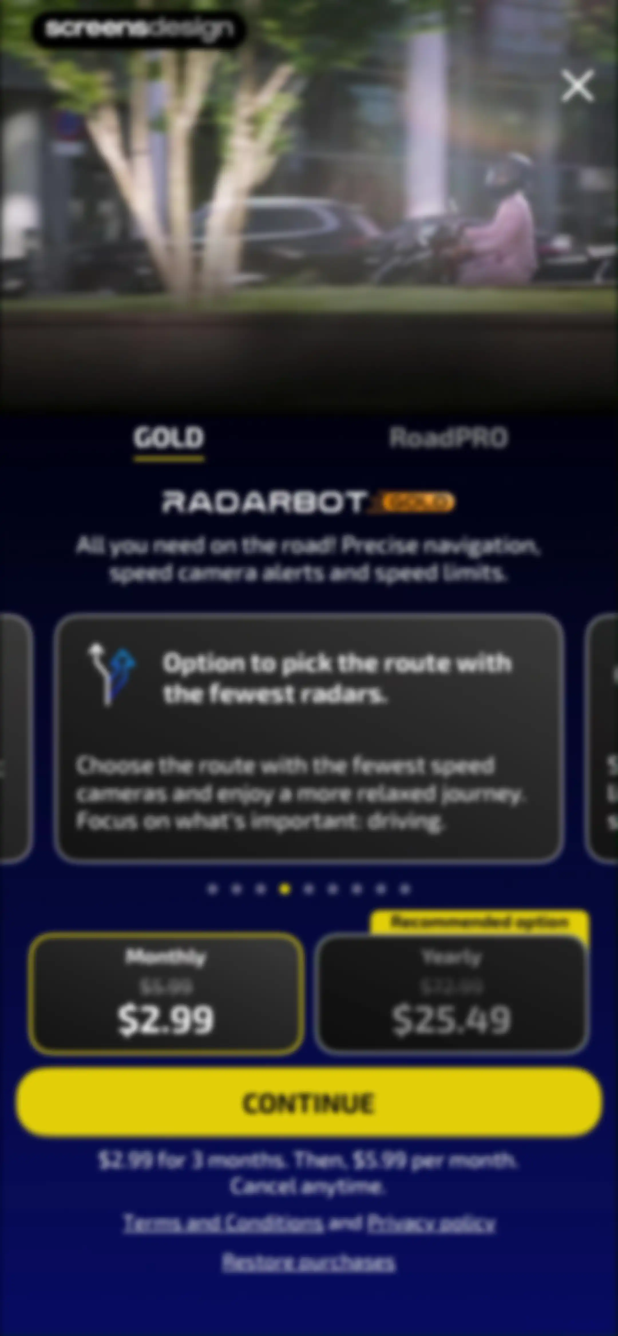 Radarbot: Speed Camera GPS App screen 13