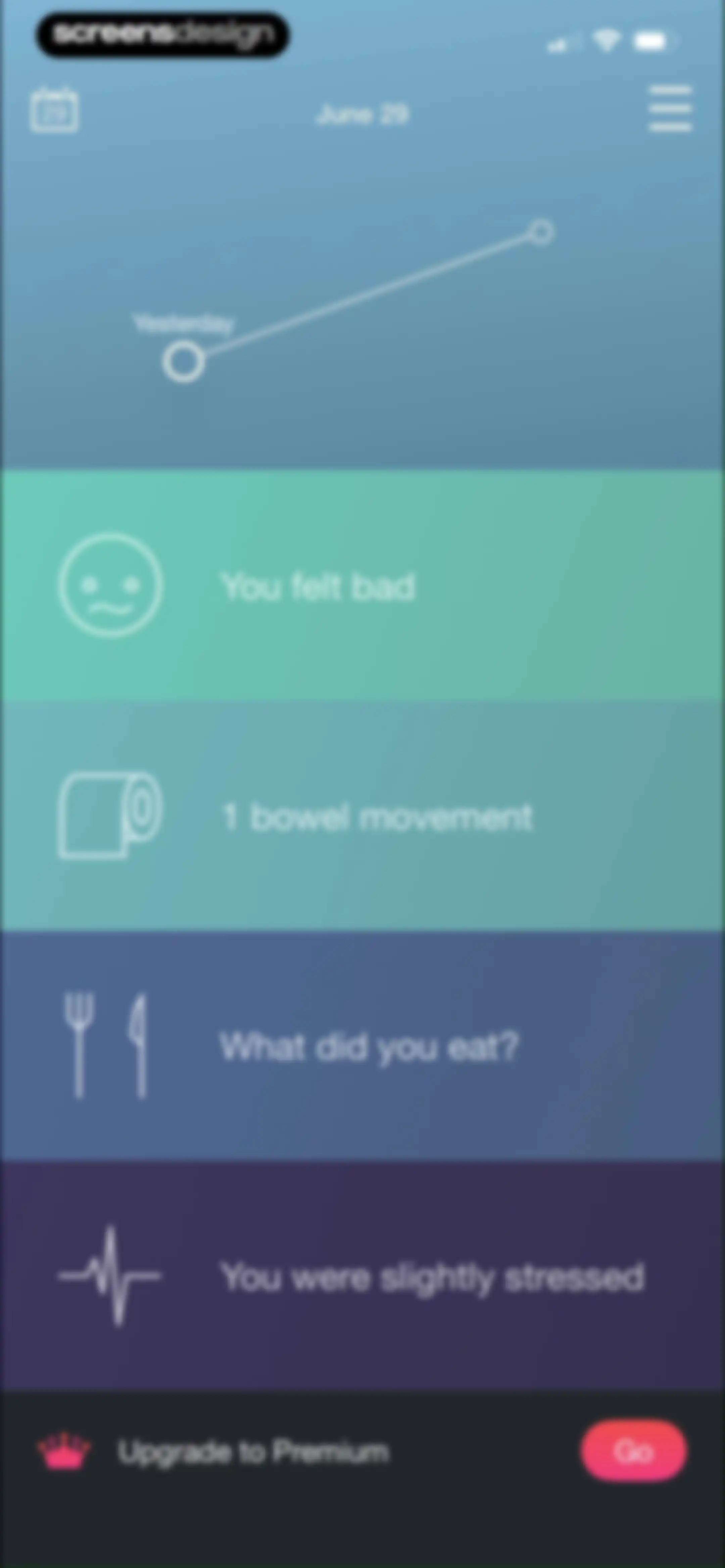 Bowelle - The IBS tracker screen 54