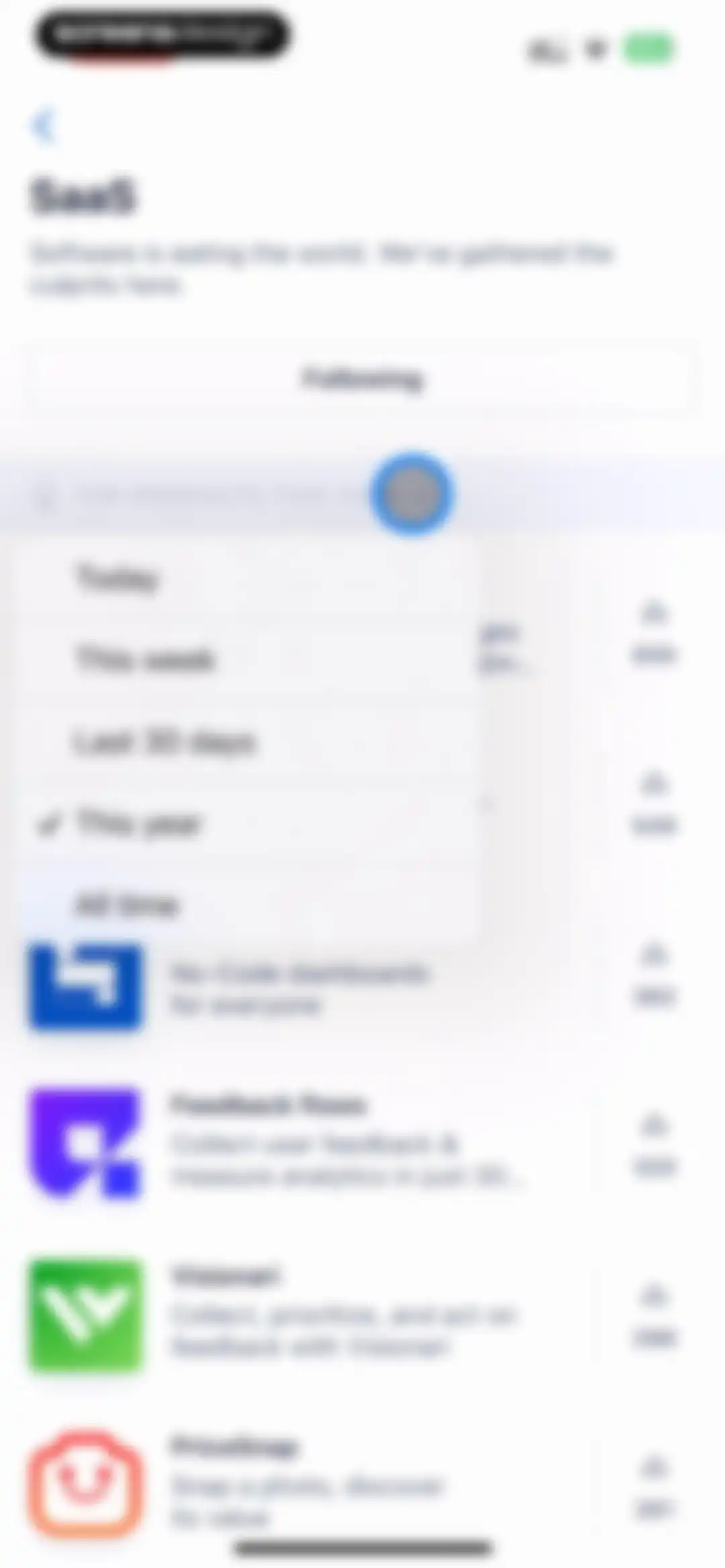 Product Hunt screen 42
