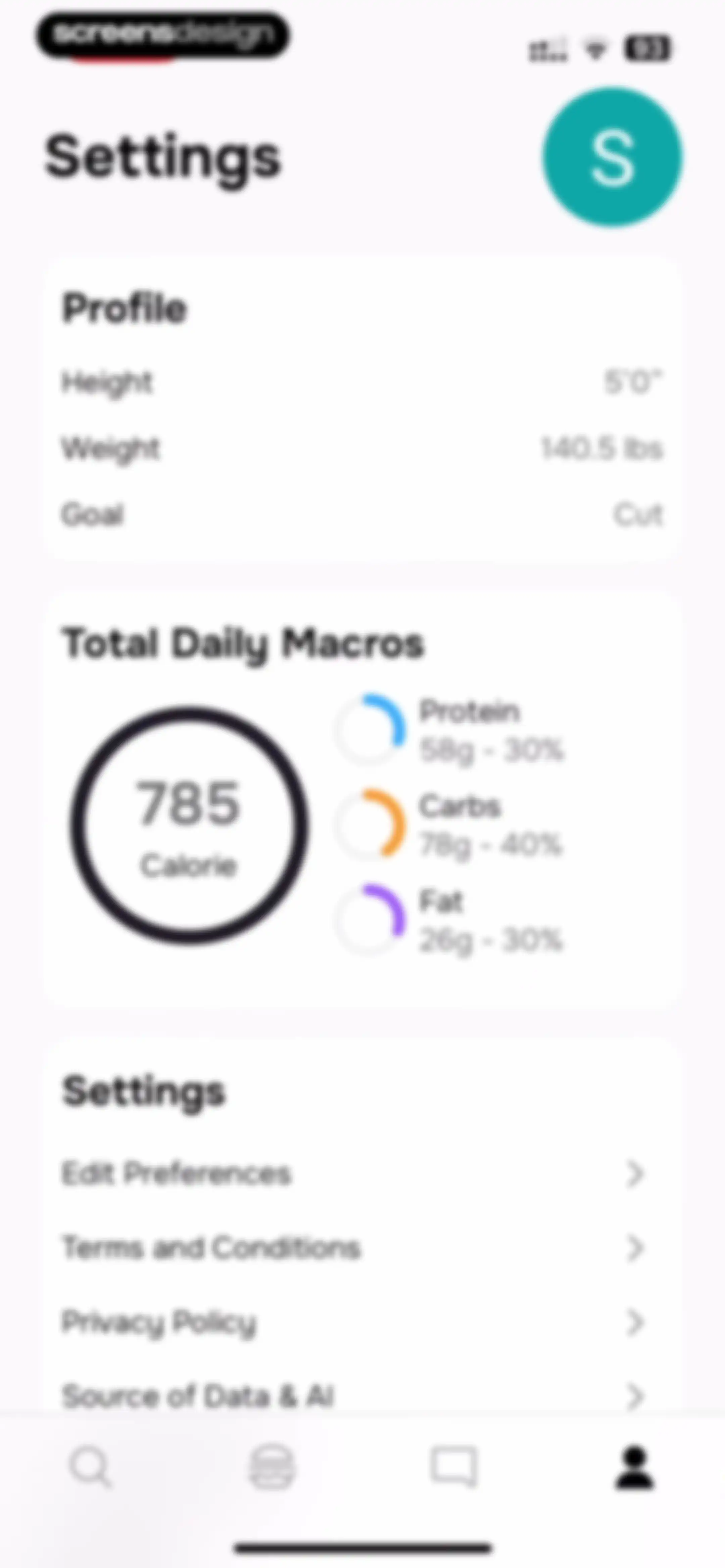 MenuFit - Healthy Eating Out screen 82