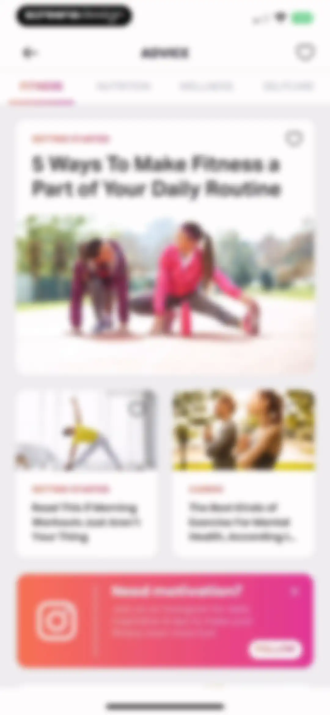 FitOn Workouts & Fitness Plans screen 76