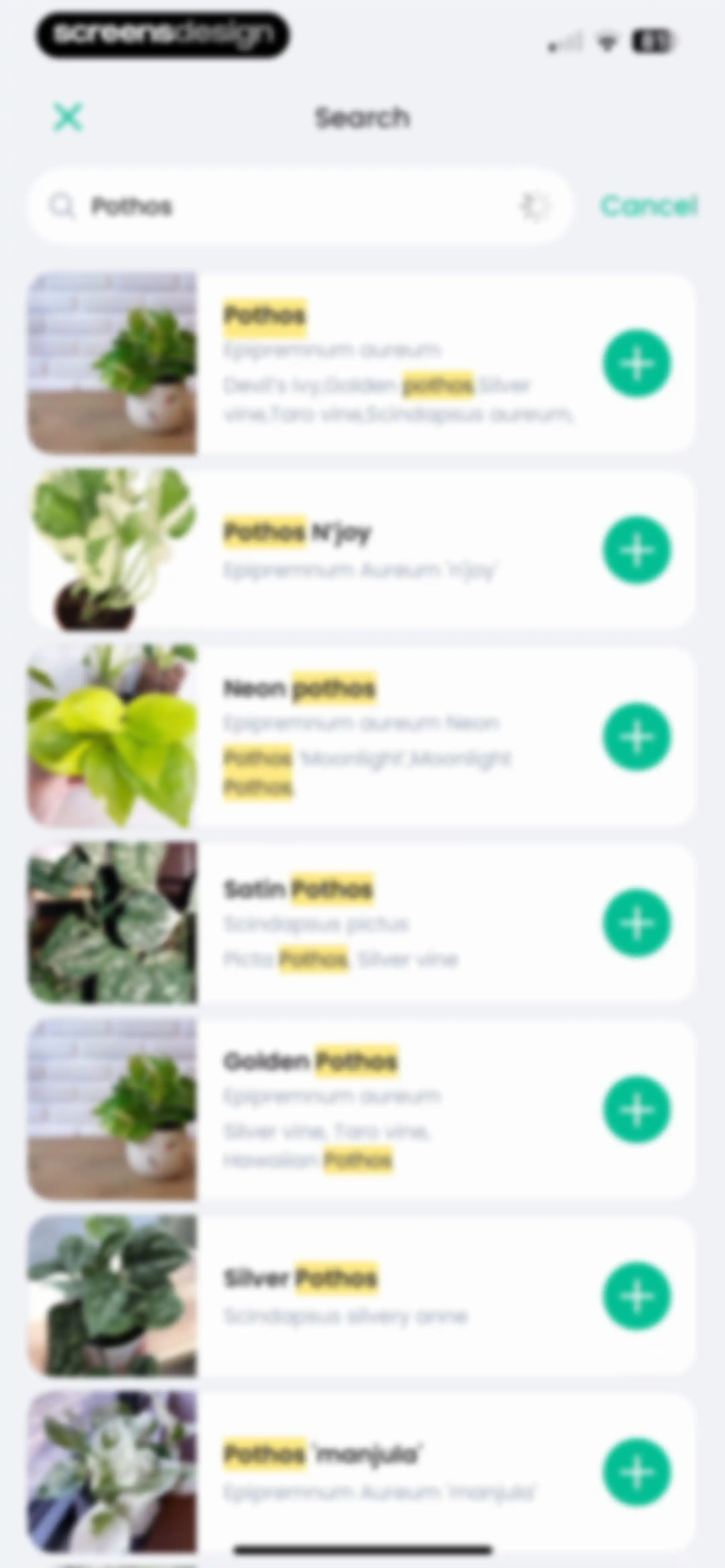 PlantIn: Plant Identifier・Care screen 105