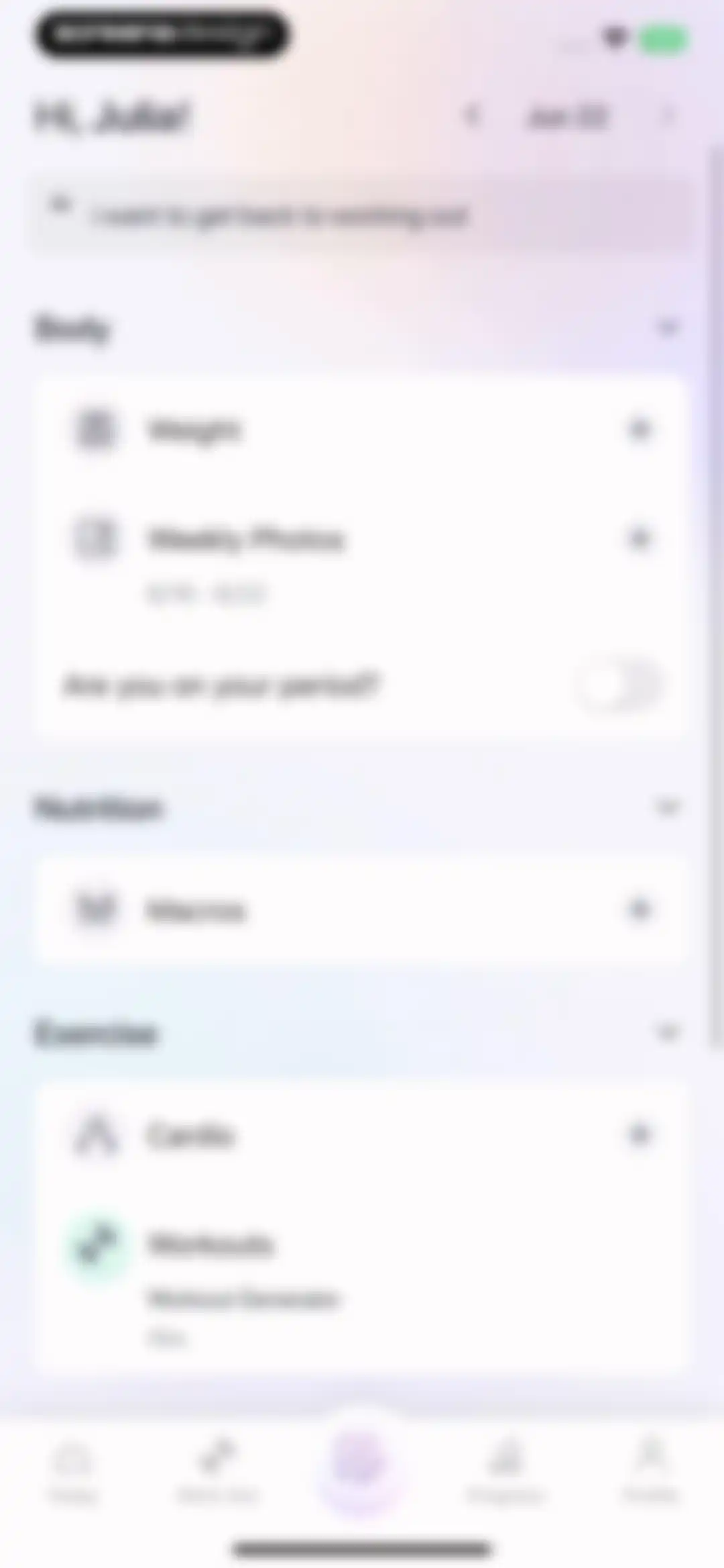 Sesh: Women Fitness & Workouts screen 49