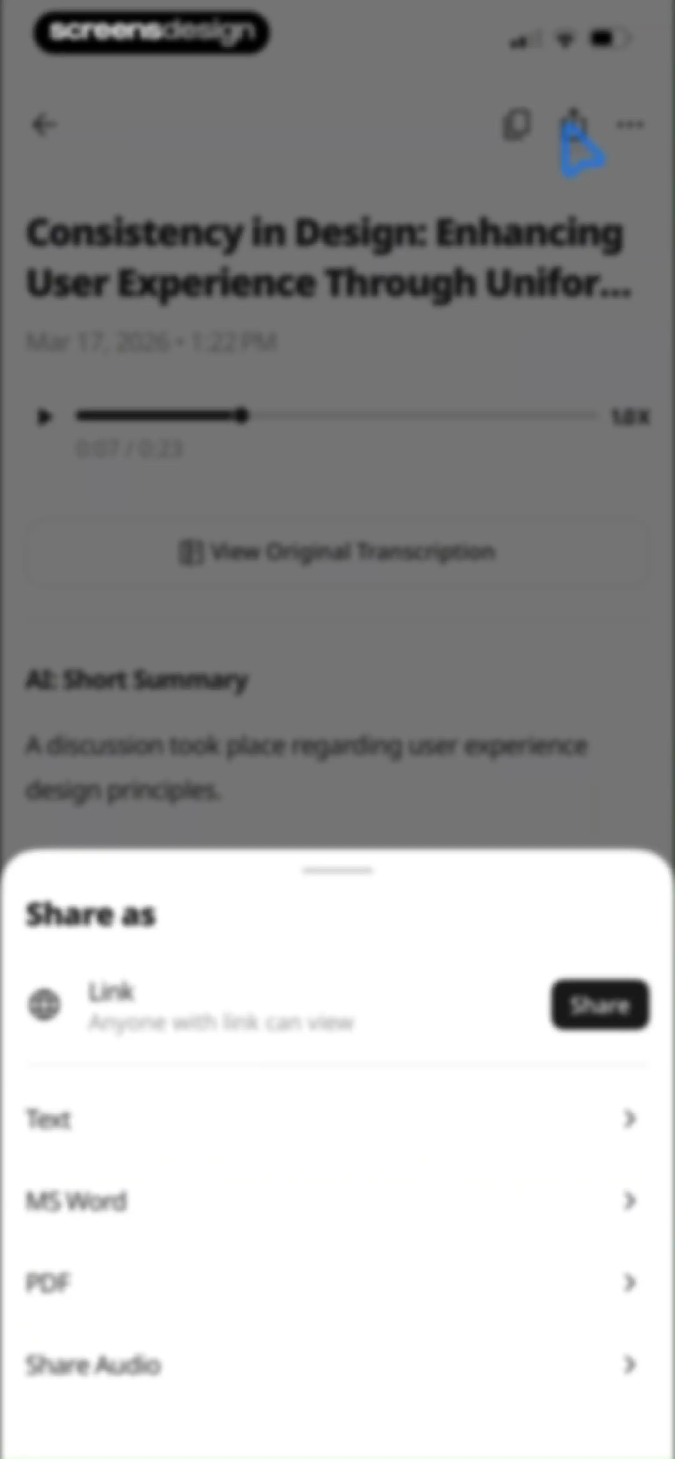 SpeakApp AI: Voice Notes screen 34