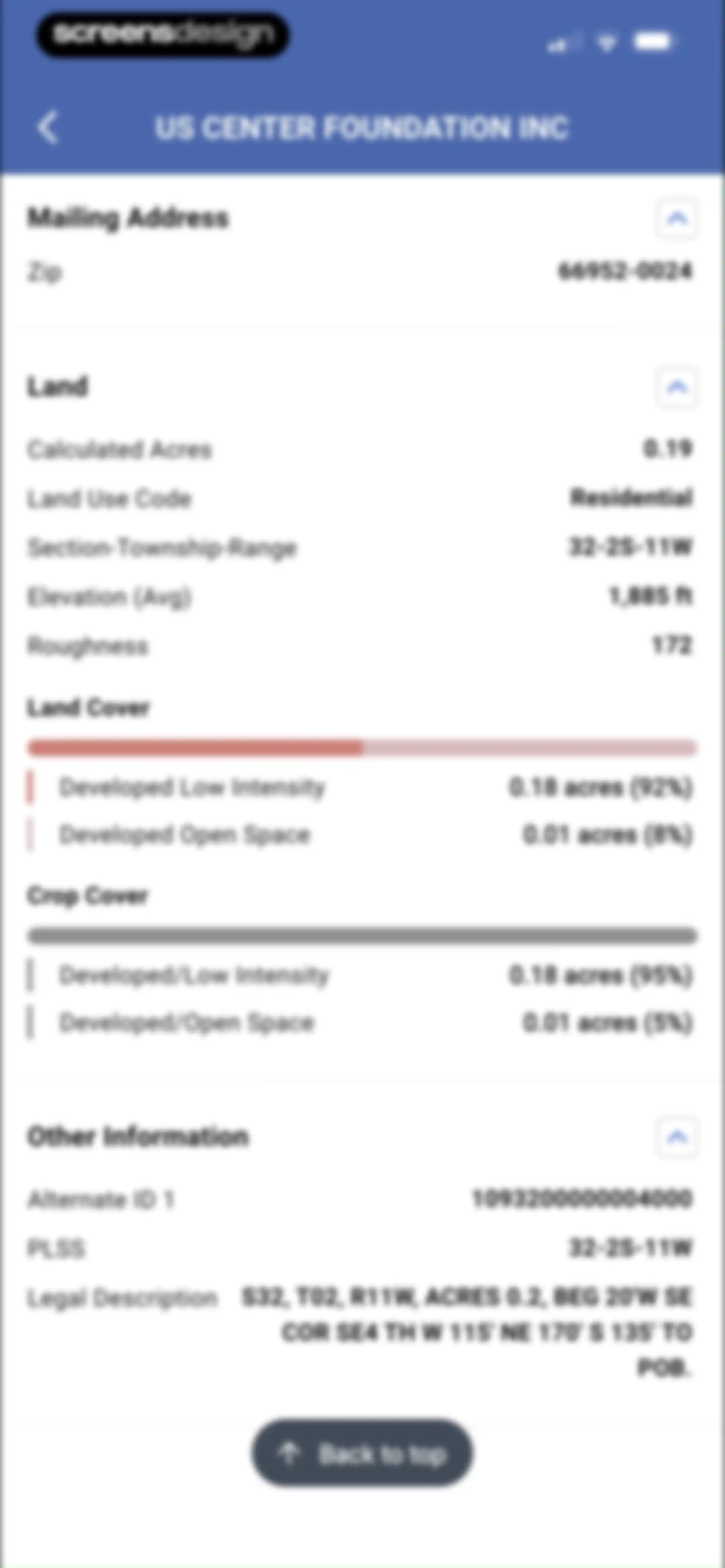 LandGlide: Land & Field Maps screen 20
