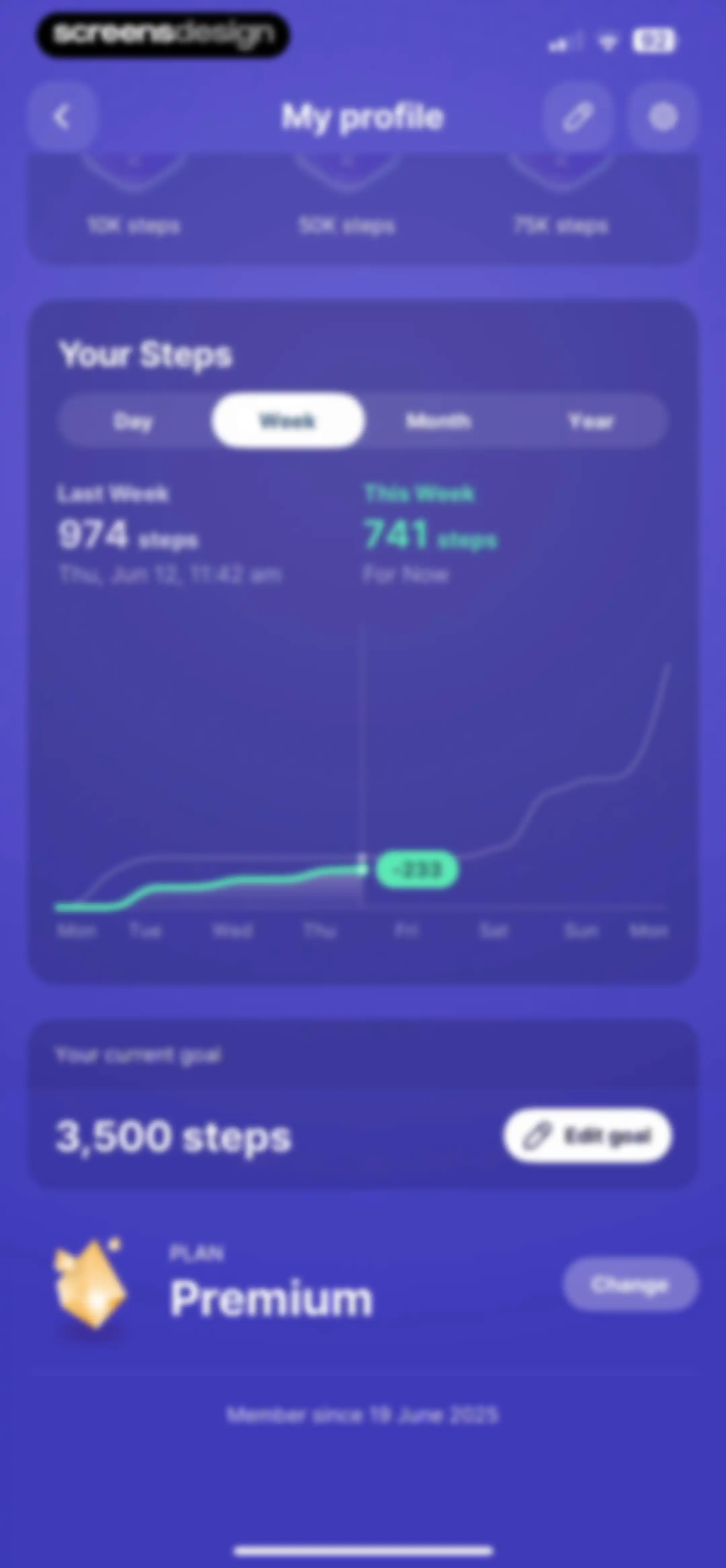 Sweatcoin Walking Step Counter screen 174