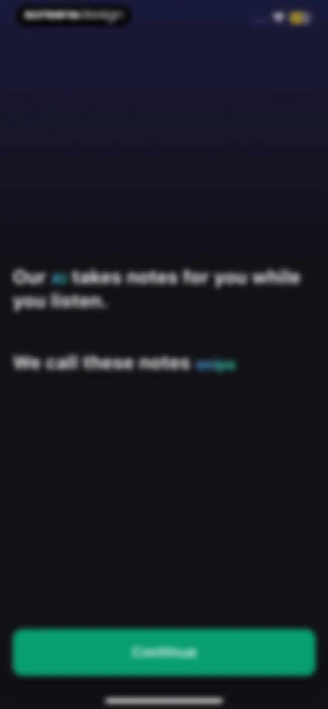 Snipd | AI Podcast Player screen 24