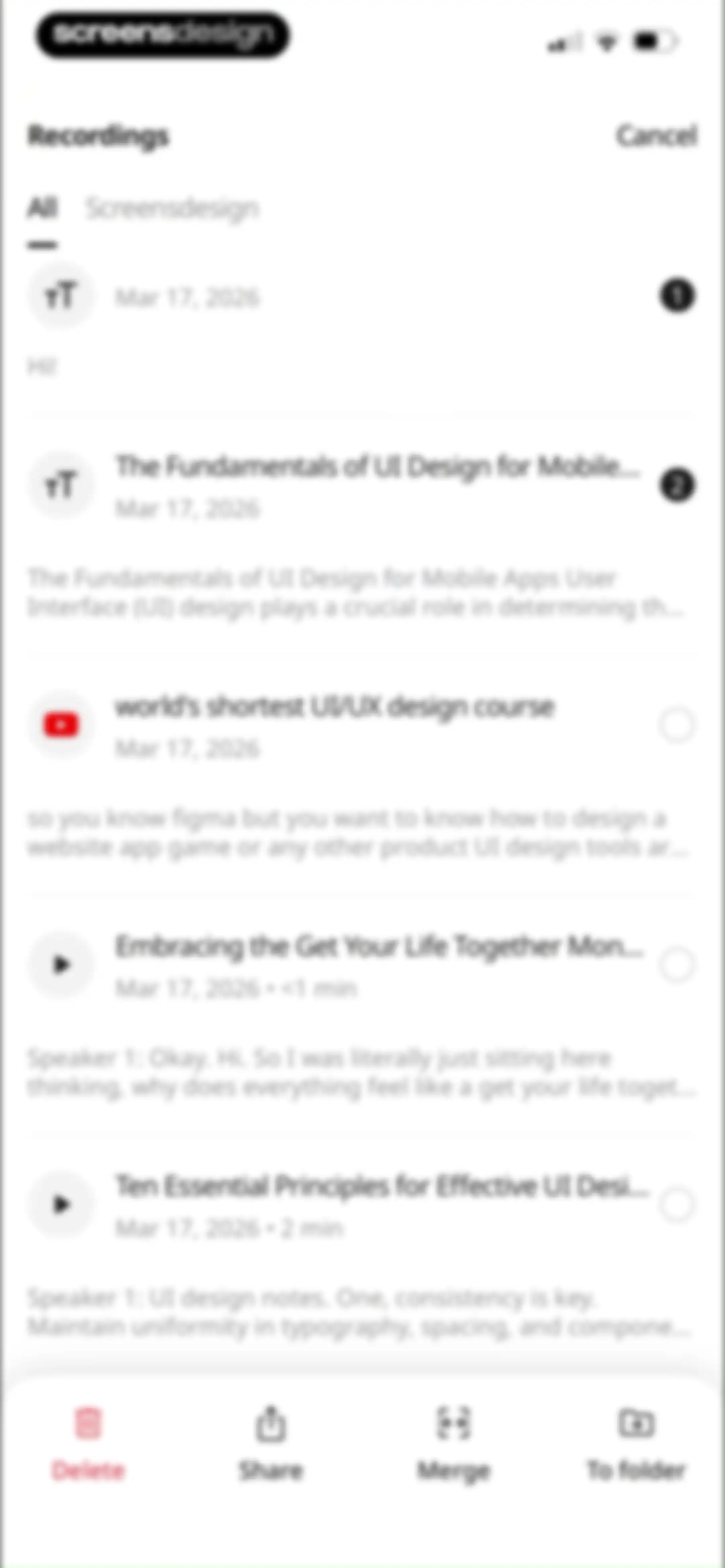 SpeakApp AI: Voice Notes screen 68