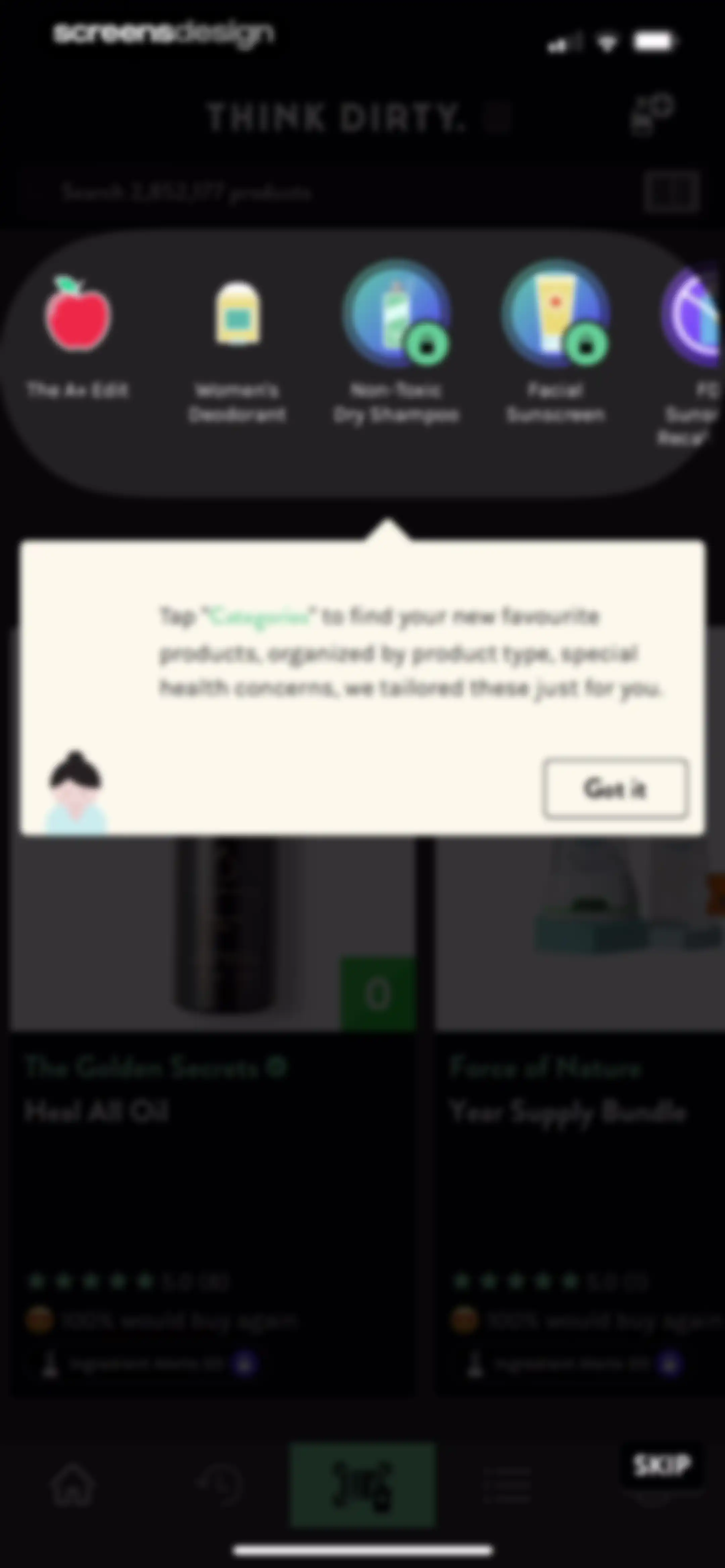 Think Dirty – Shop Clean screen 6