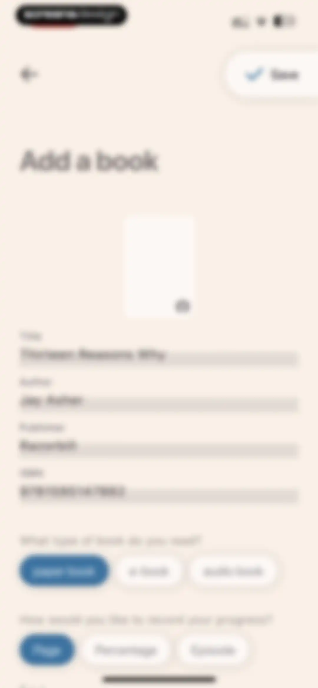 Bookmory - reading tracker screen 35