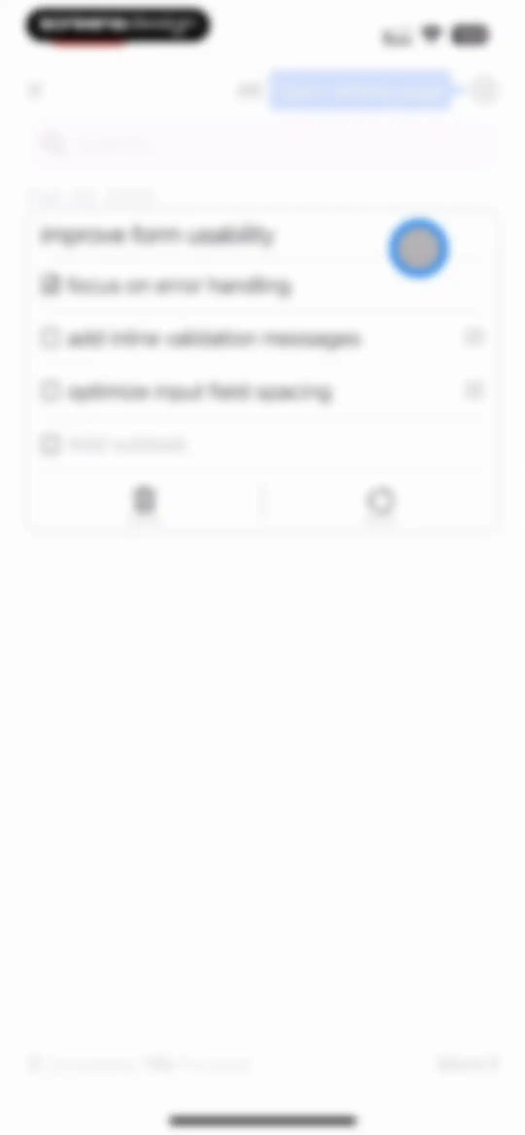 To Do List MinimaList & Widget screen 48