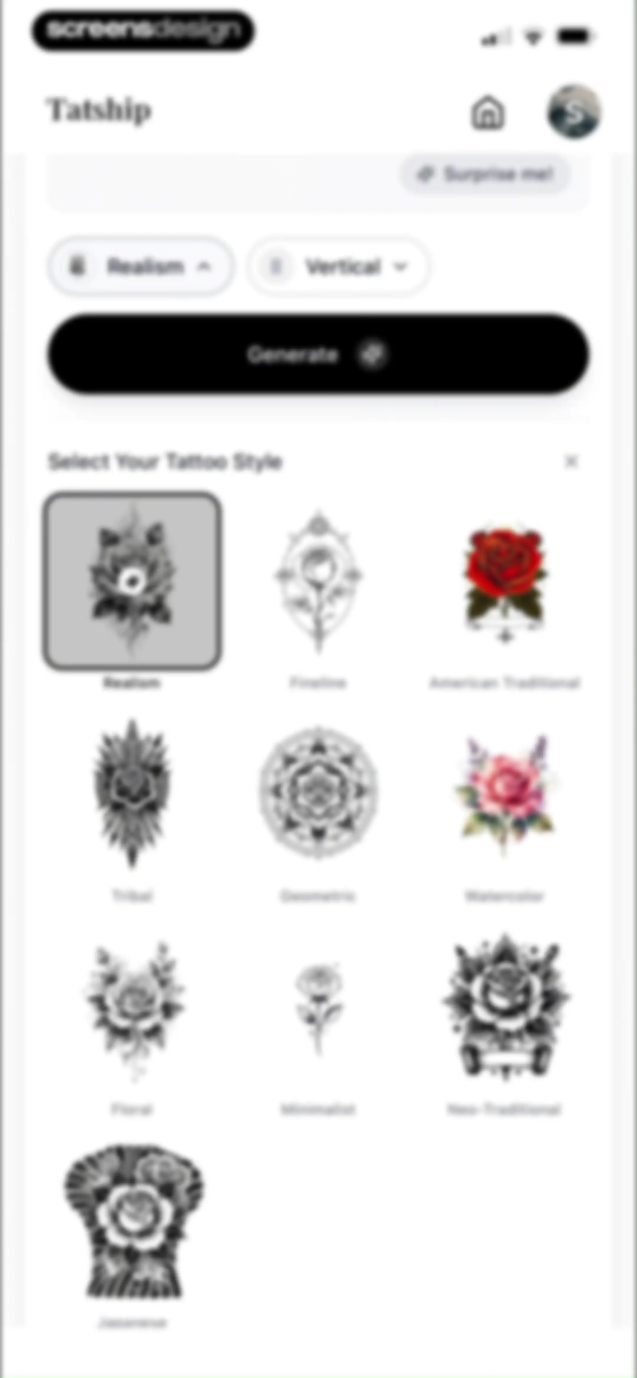 Tatship: Tattoo Design Try On screen 65