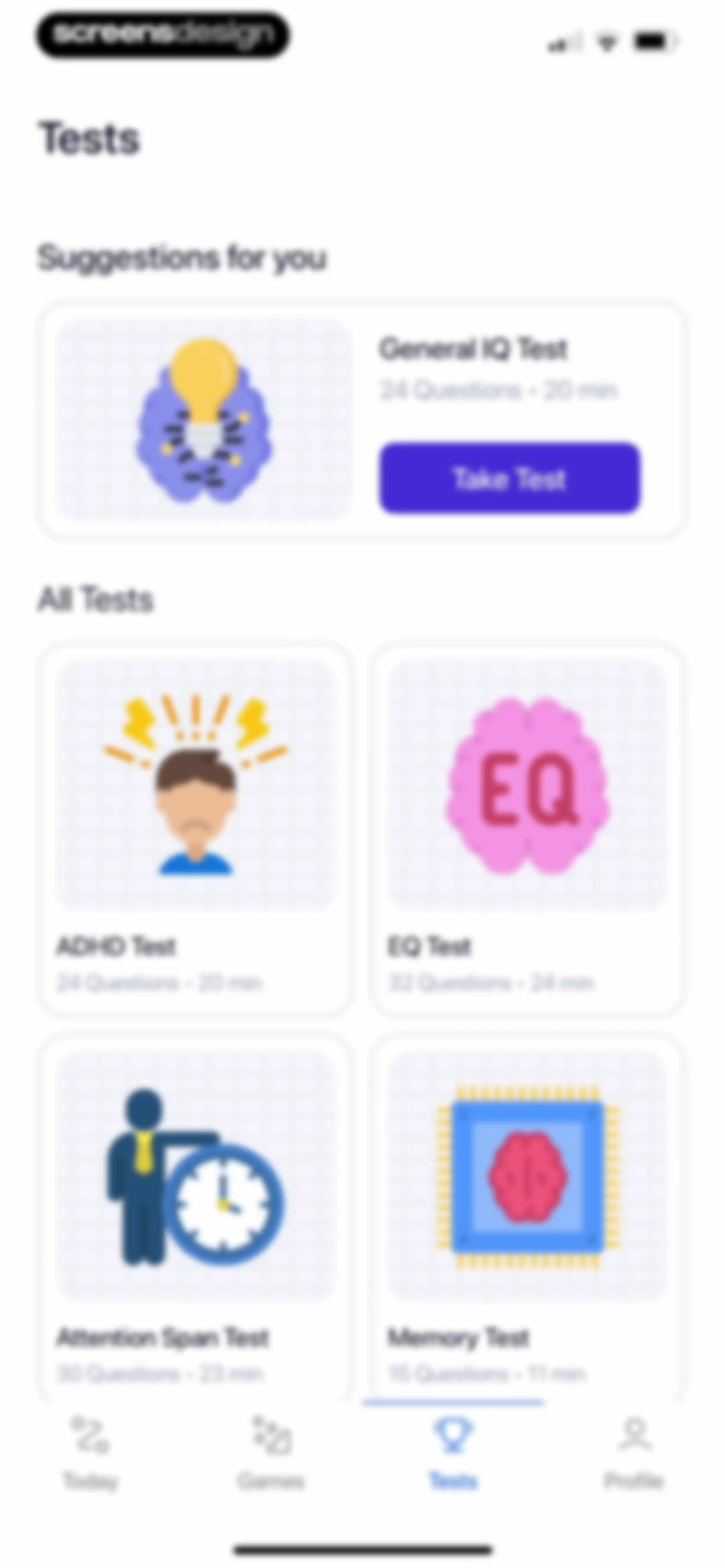 IQ Booster: Brain Games & Test screen 68