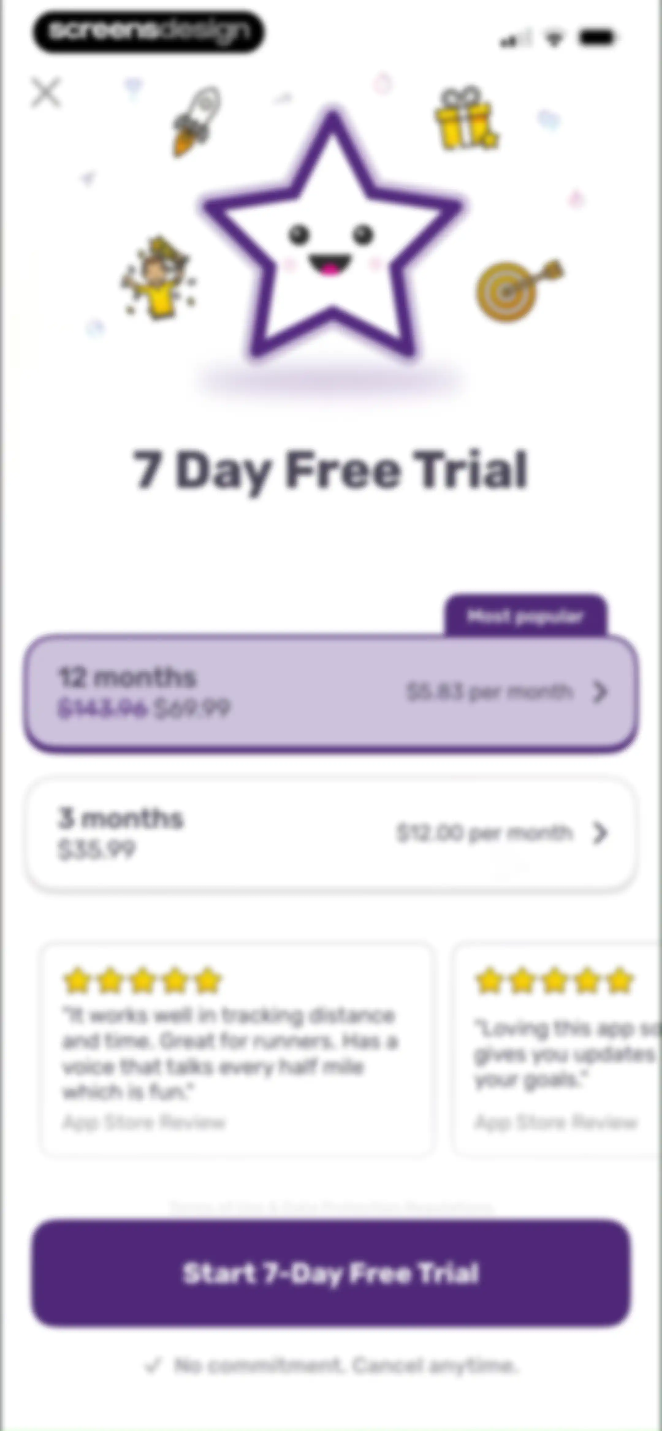 Running Tracker App – FITAPP screen 10