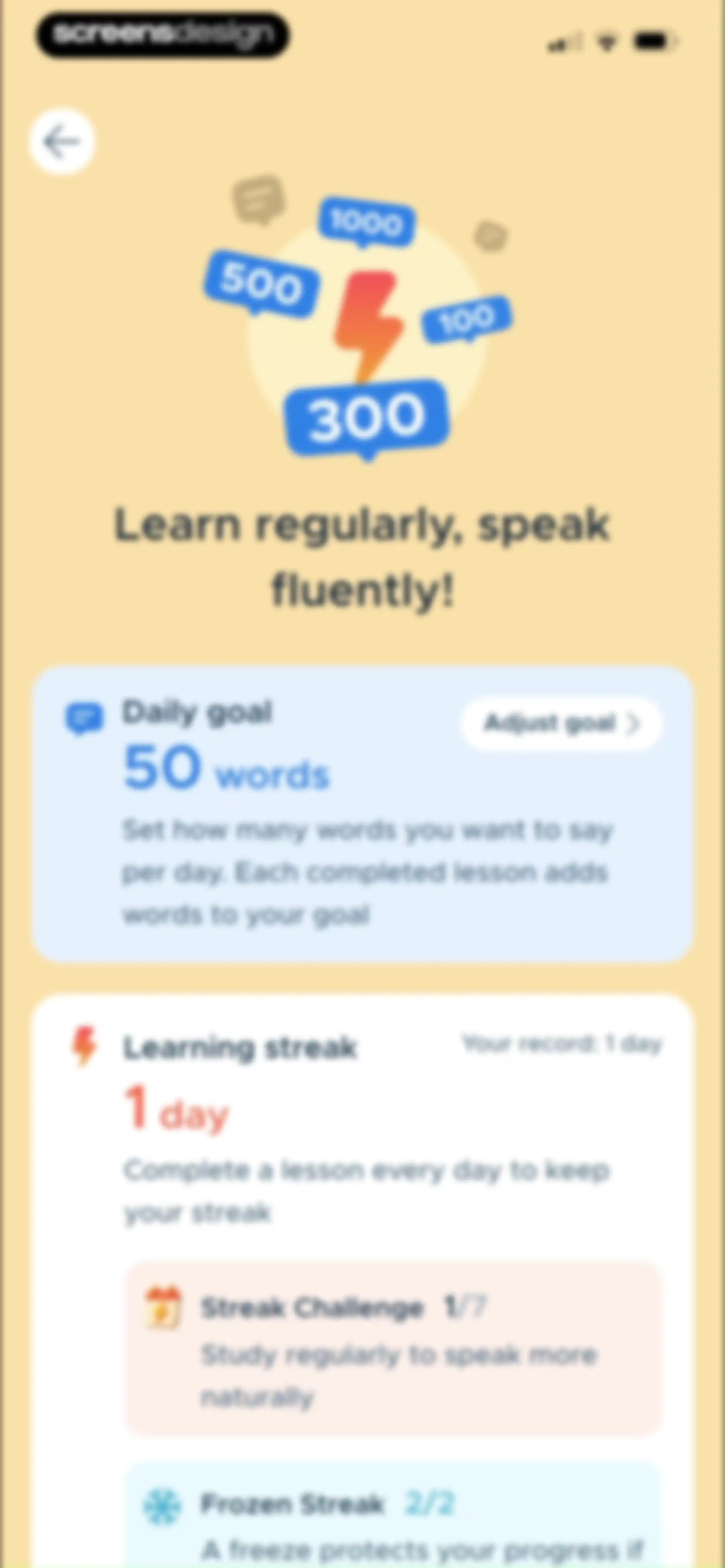 BeeSpeaker Learn English screen 77